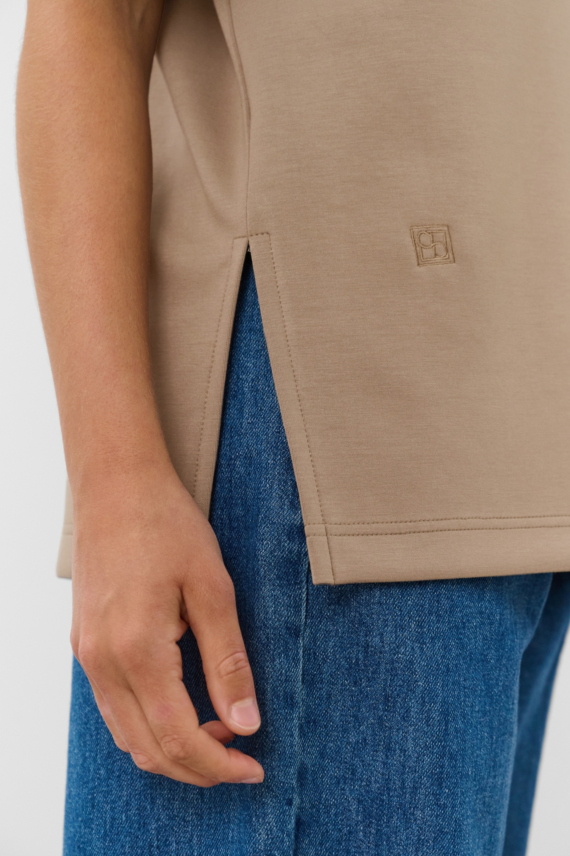 SOAKED IN LUXURY Longtop »Damen T-Shirt kurzarm SLMarigold«
