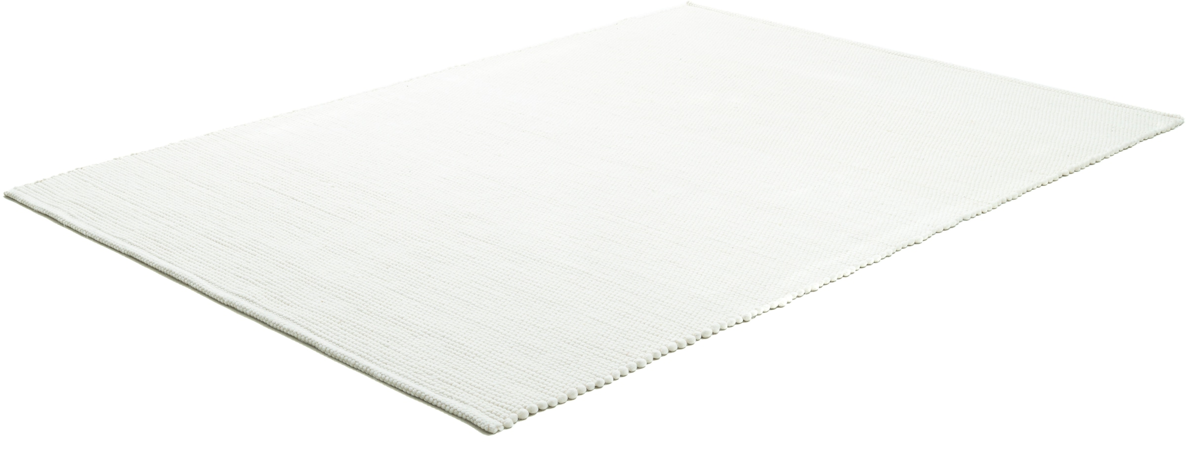 Sansibar Wollteppich »Hörnum« rechteckig 12 mm Höhe Handweb Teppich, meliert, reine gewalkte Wolle, handgewebt