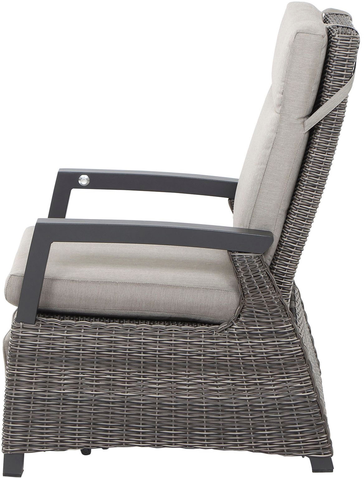 Siena Garden Gartenlounge-Set »Corido« Set, 8 Stk. tlg. bestehend aus 4 Sesseln und 4 Auflagen