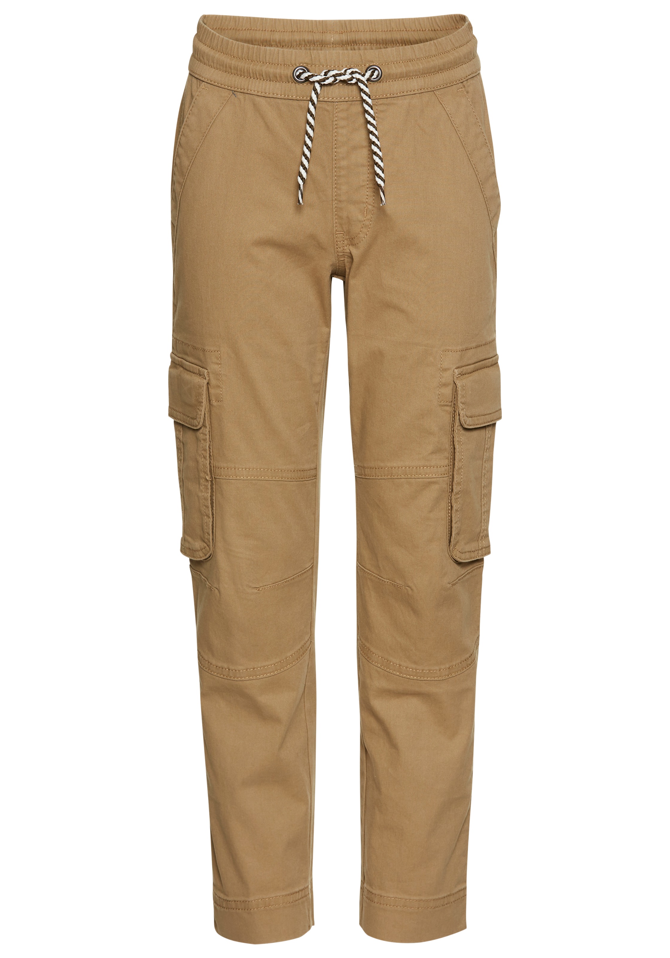 KIDSWORLD Cargohose »Pull-On Cargohose«, mit modischem Bindeband