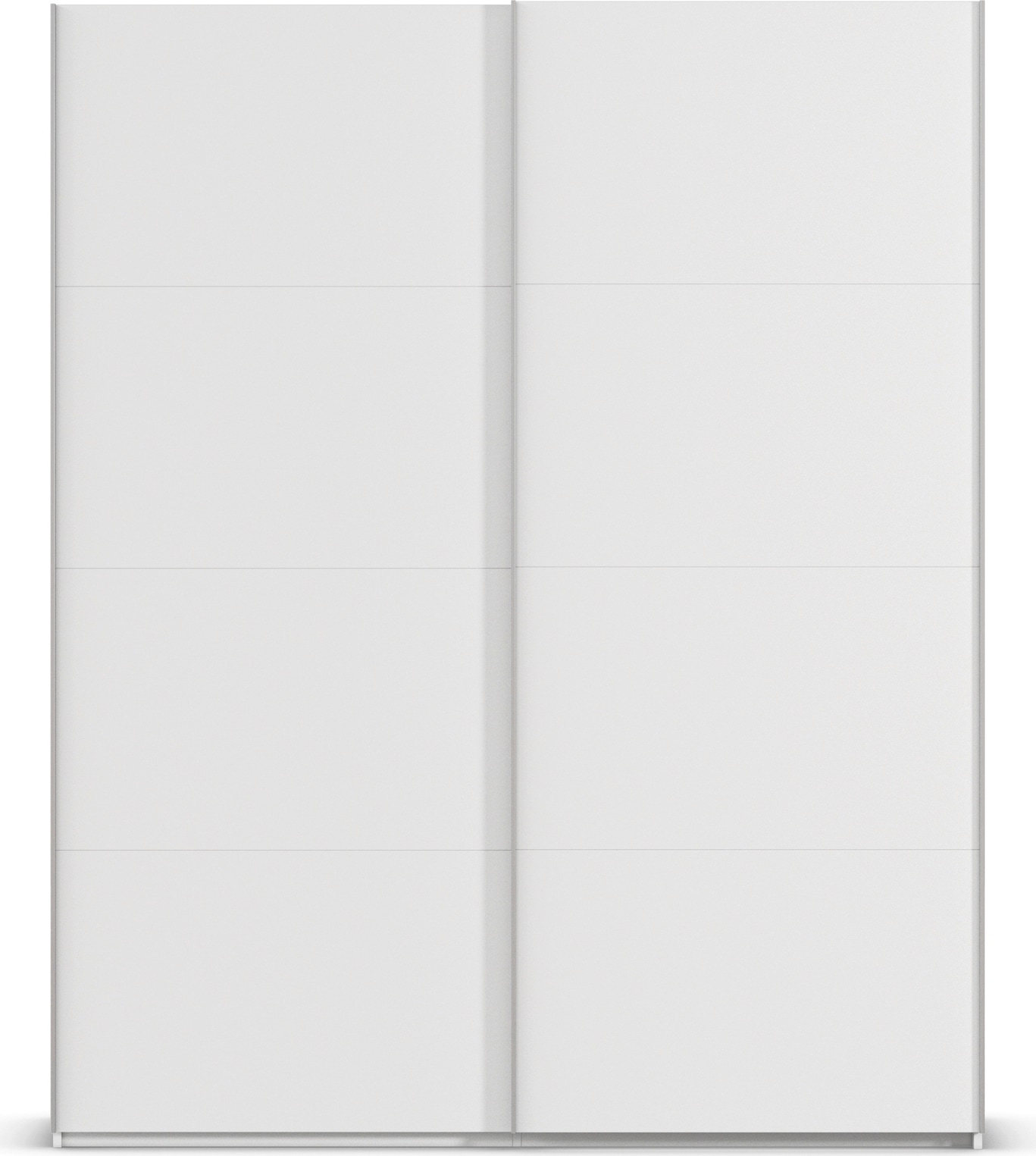 rauch Schwebetürenschrank »Kleiderschrank Schrank Garderobe Schlafzimmerschrank SCALE-FYRA« edle viergeteilte Türen viele Farben und Griff-Farben MADE IN GERMANY