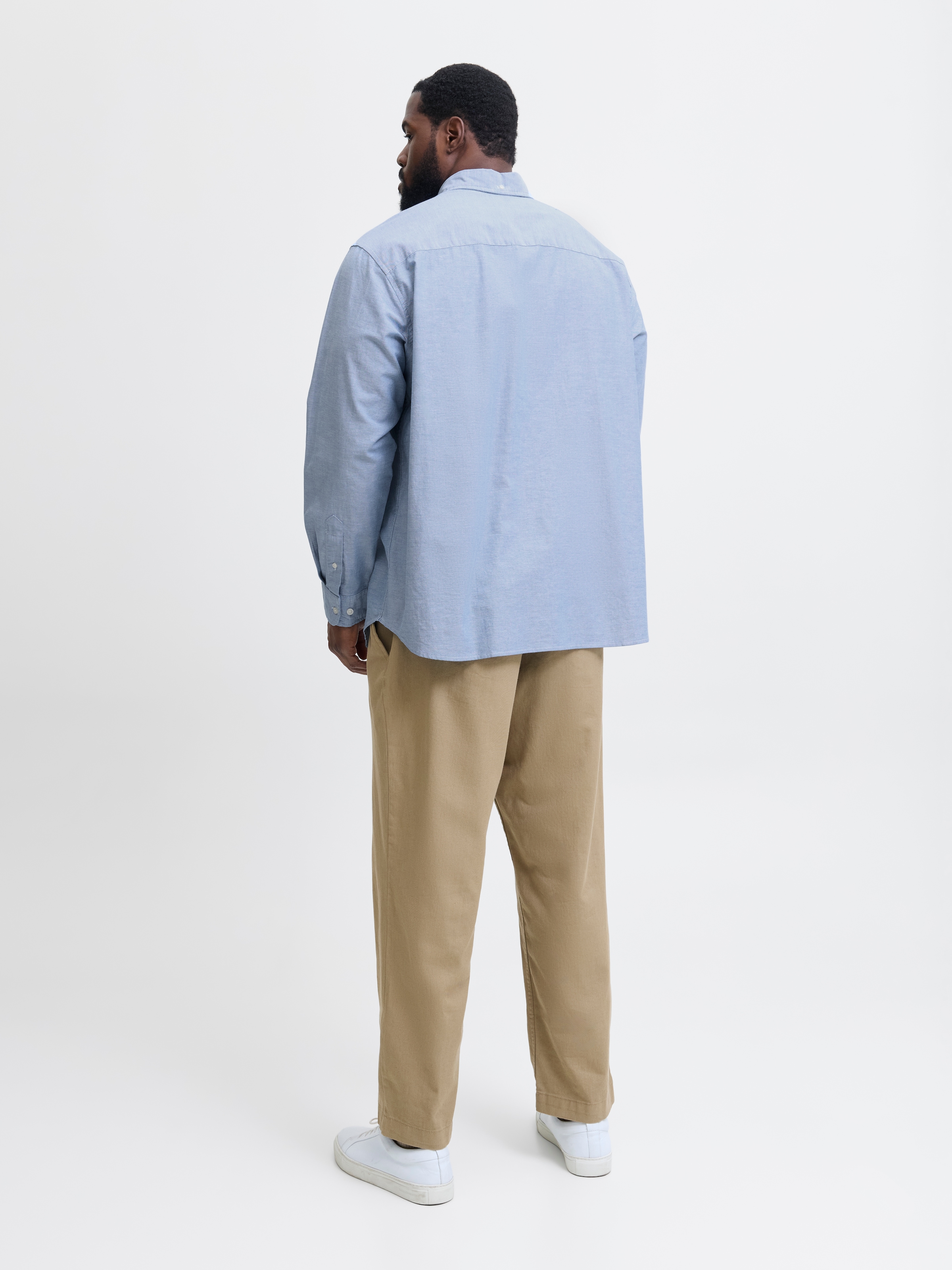 Jack & Jones PlusSize Langarmhemd »JPRBLUBROOK OXFORD SHIRT L/S NOOS PLS«