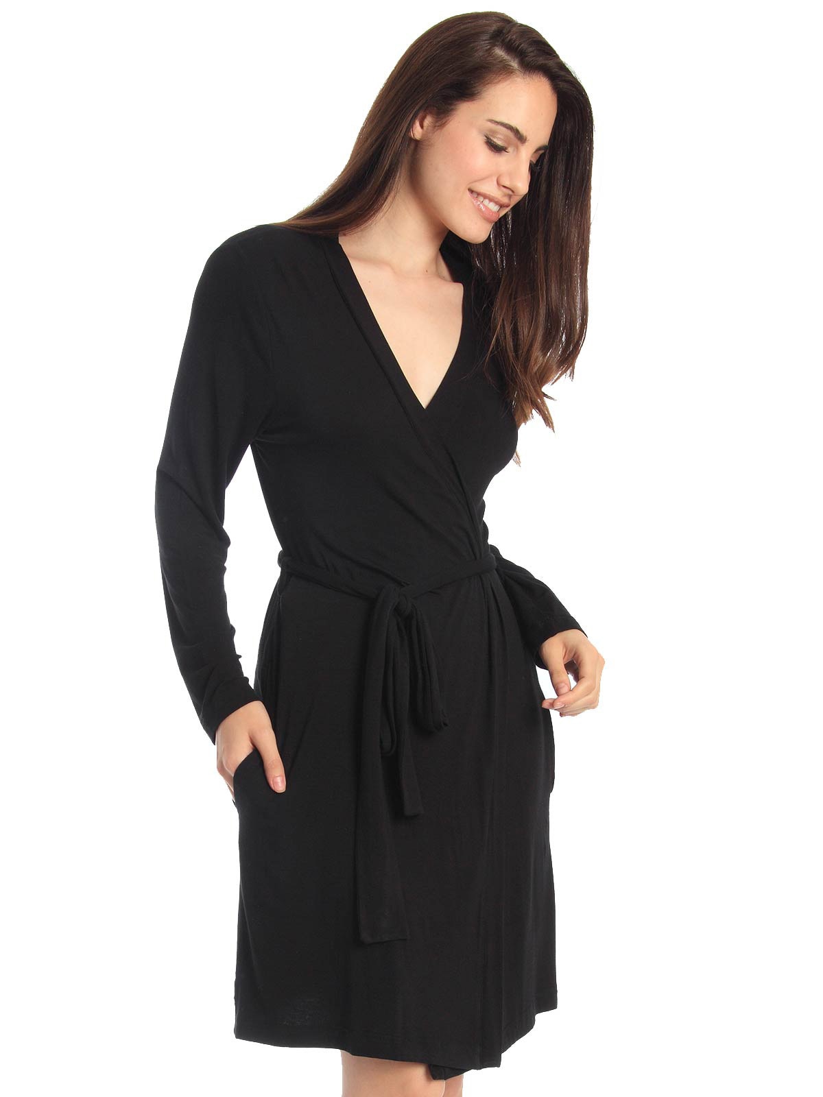 Sassa Nachthemd »Damen Morgenmantel Casual Comfort«, (1 Stück tlg.)