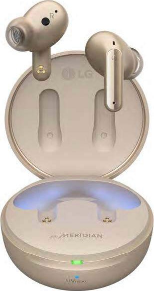 LG In-Ear-Kopfhörer »TONE Free DFP8«, Bluetooth, Active Noise Cancelling (ANC)-True Wireless, MERIDIAN-Sound-UVnano