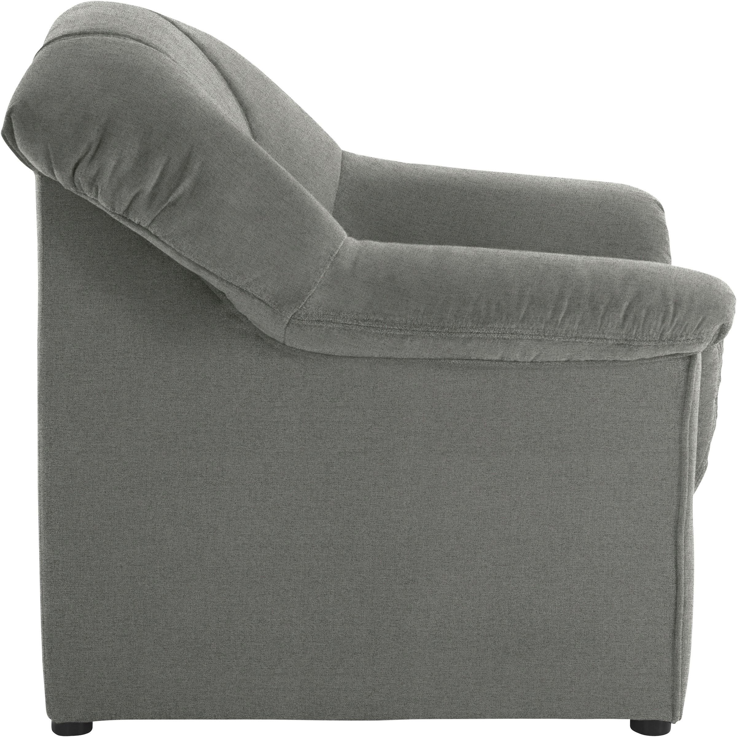 DOMO collection Sessel »SARAFINA Breite 102 cm, auch mit Federkern für noch mehr Sitzkomfort!« whlw. mit Federkern, elegantes Design