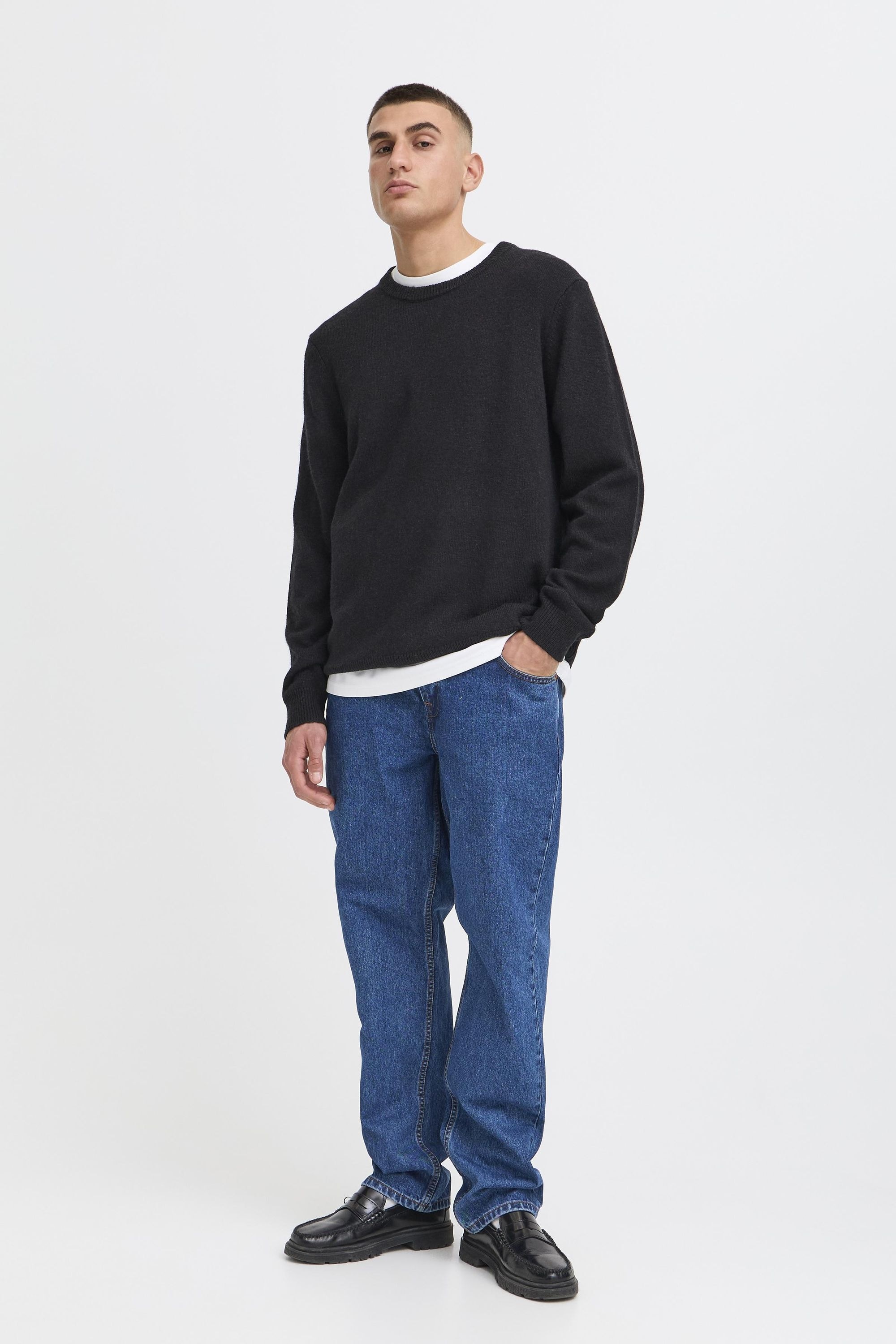 !Solid Strickfleece-Pullover »Strickpullover SDRICK«