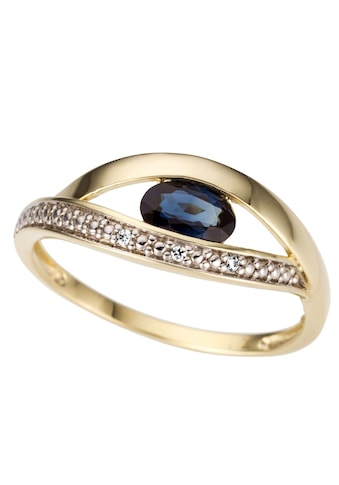 Goldring »Schmuck Geschenk Gold 333 Damenring Goldring Edelstein Farbstein«