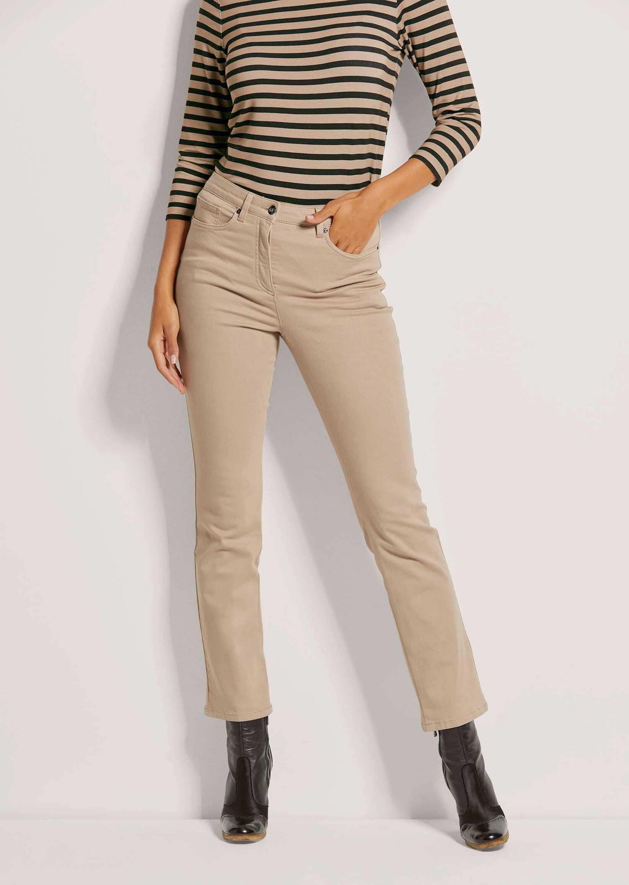 MADELEINE Regular-fit-Jeans »Jeans Gerade Five-Pocket-Jeans mit Stretch«