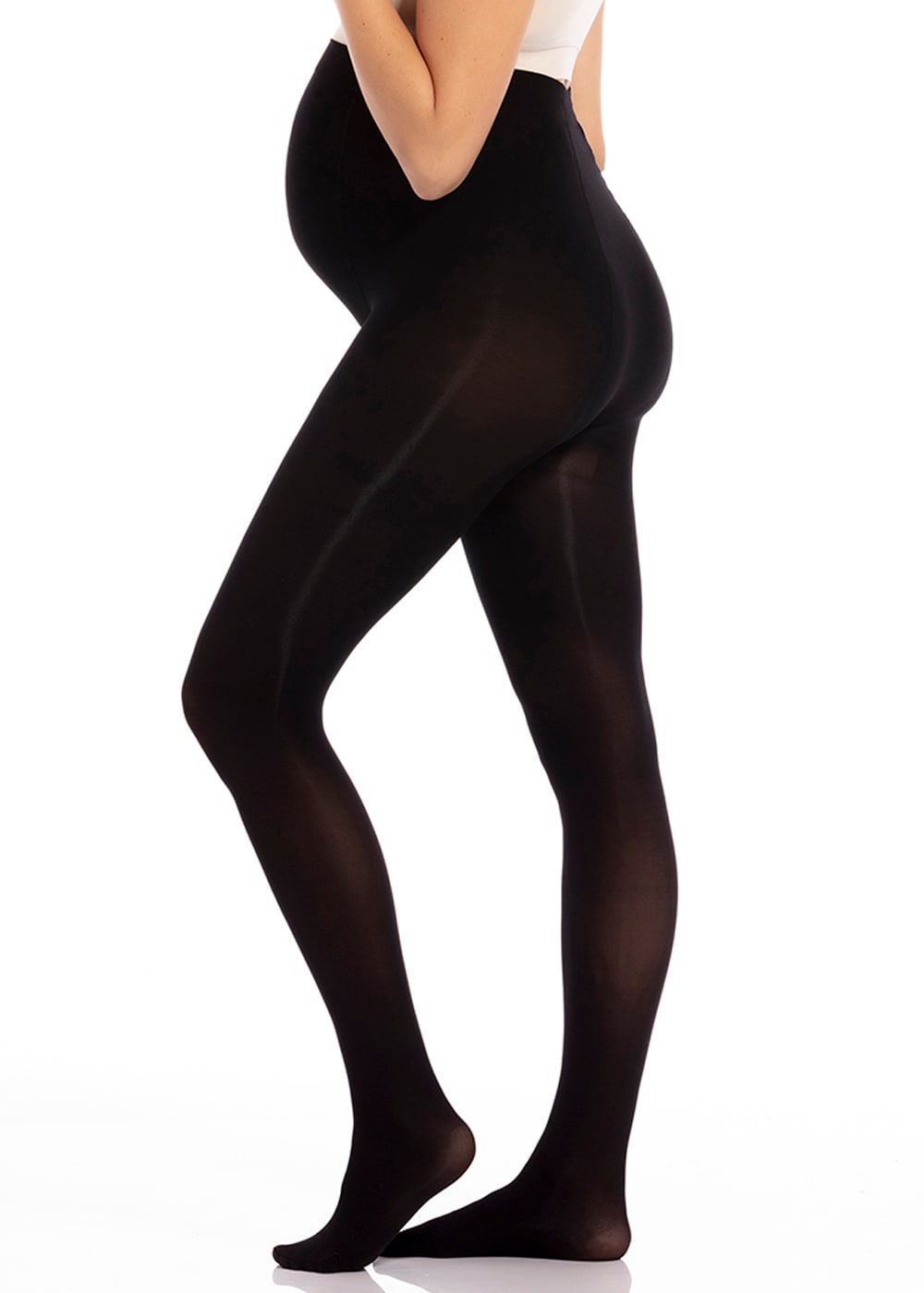 MAGIC Bodyfashion Umstandsstrumpfhose »Mama Supporting Tight« 80 DEN körpernahe Passform, bieten Halt während und nach der Schwangerschaft