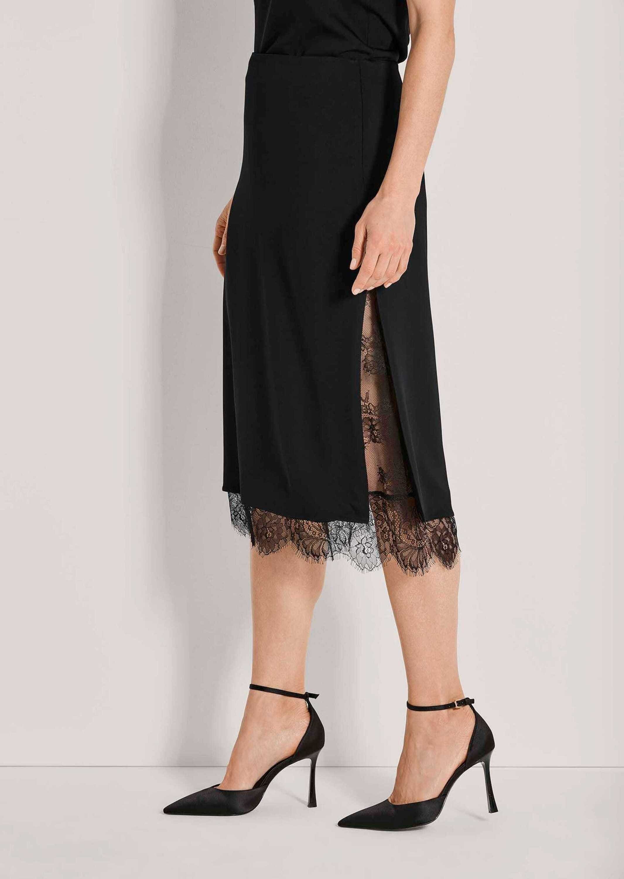 MADELEINE Sommerrock »Spitzenrock Eleganter A-Linien-Rock mit Reißverschluss«