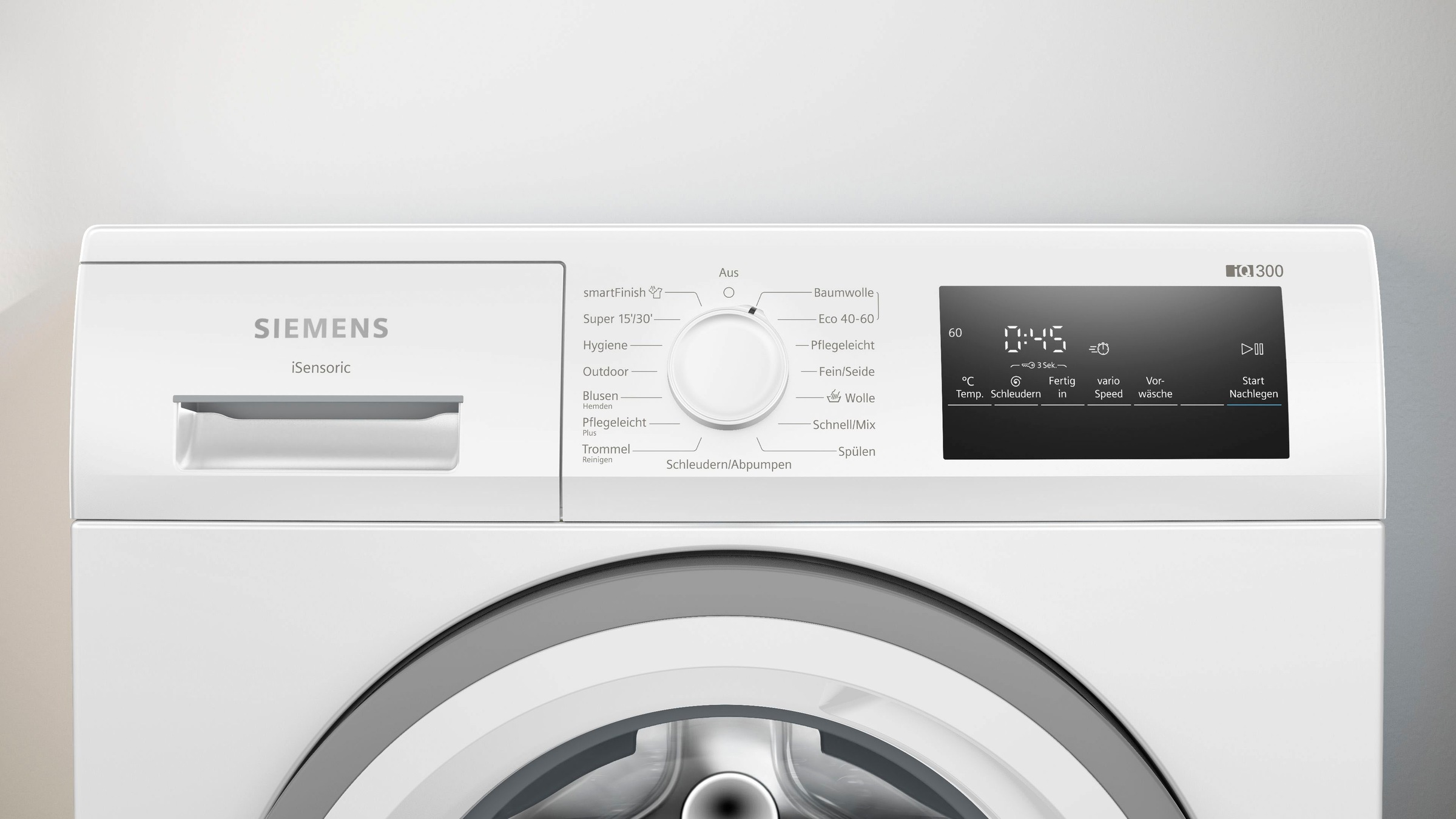 SIEMENS Waschmaschine »WM14N127«, iQ300, WM14N127, 8 kg, 1400 U/min kaufen  bei OTTO