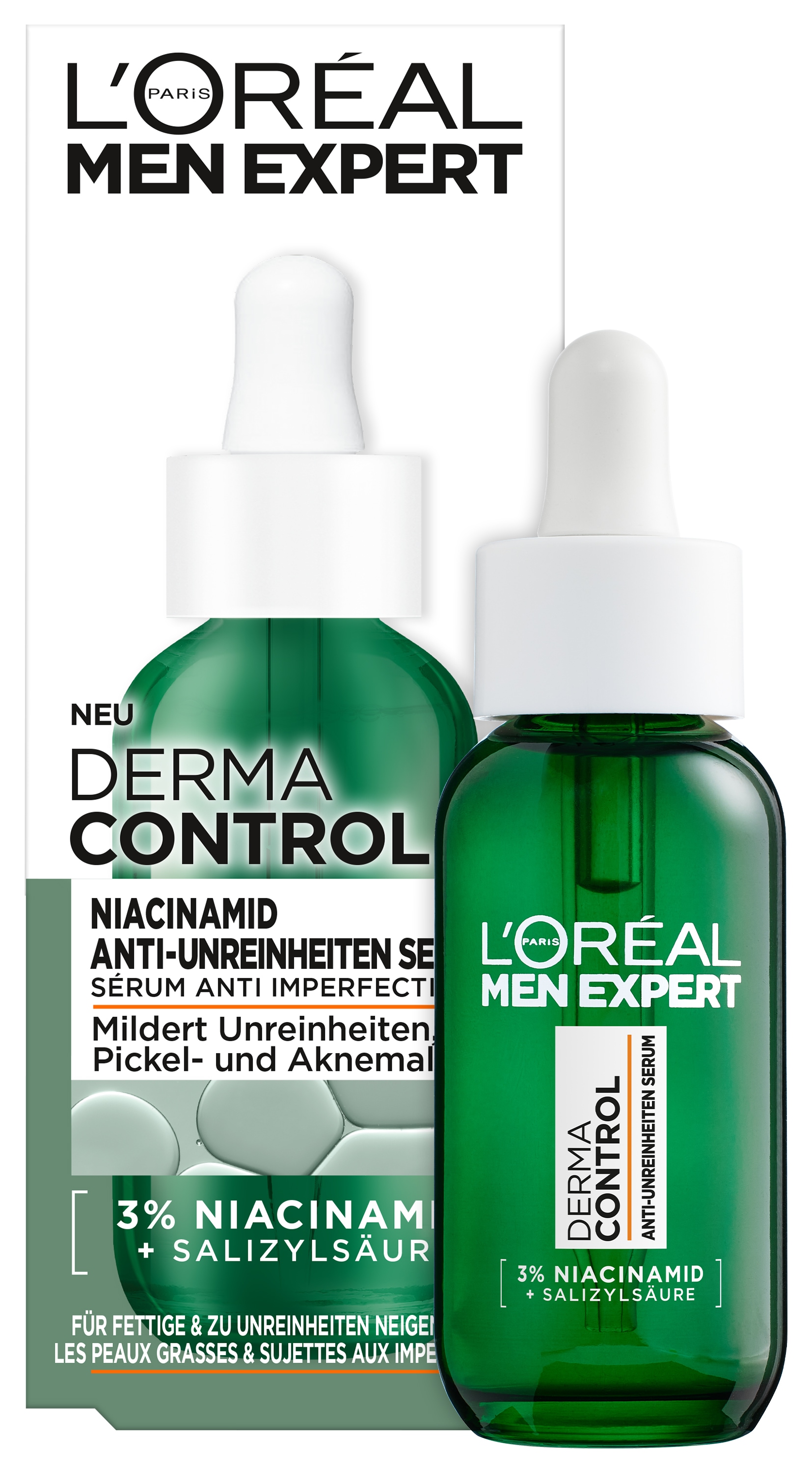 L'ORÉAL PARIS MEN EXPERT Pflegestift »L'Oréal Men Expert Derma Control Niacinamide Anti-Unreinheiten Serum«