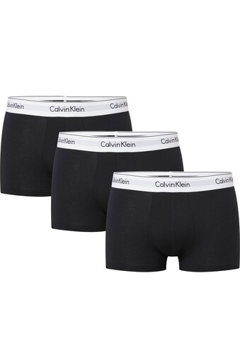 Calvin Klein Boxer, (Packung, 3 St., 3er-Pack), mit Logoschriftzug am elastischen Bund kaufen