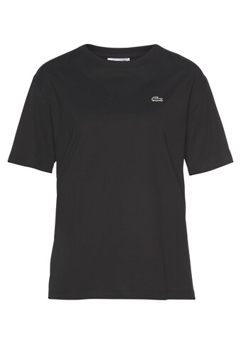 Lacoste T-Shirt, mit grünem Lacoste-Logo auf der Brust kaufen