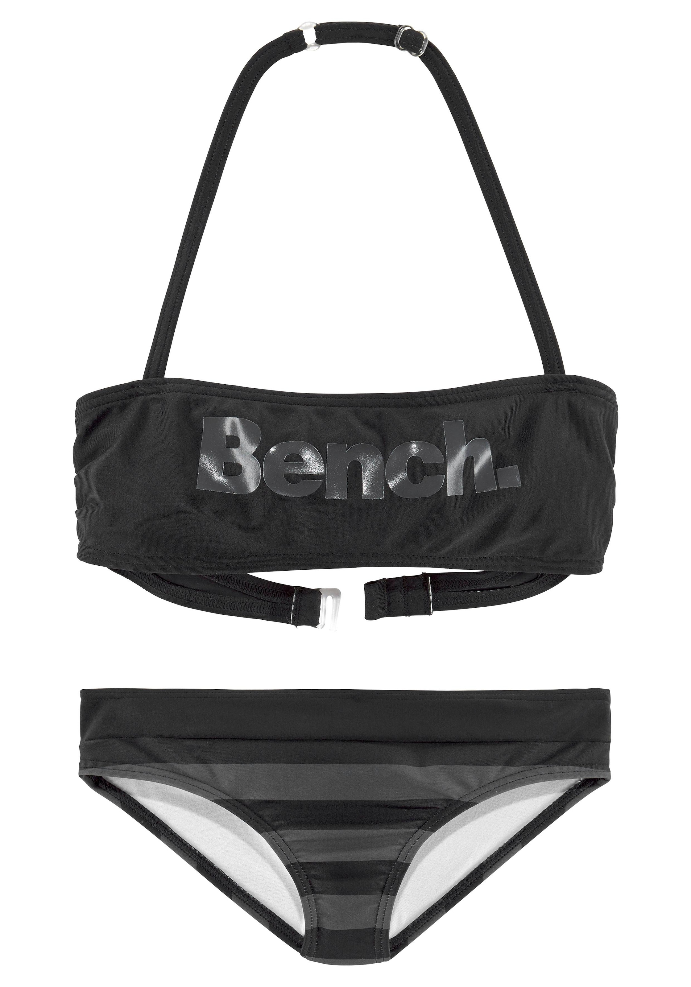 Bench. Bandeau-Bikini, mit großem OTTO bei bestellen Logoprint