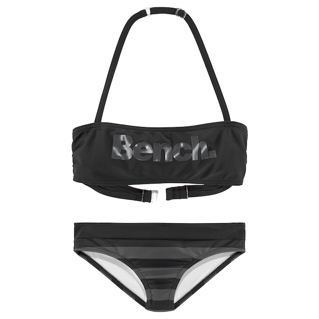 Bench. Bandeau-Bikini, mit großem Logoprint bestellen bei OTTO