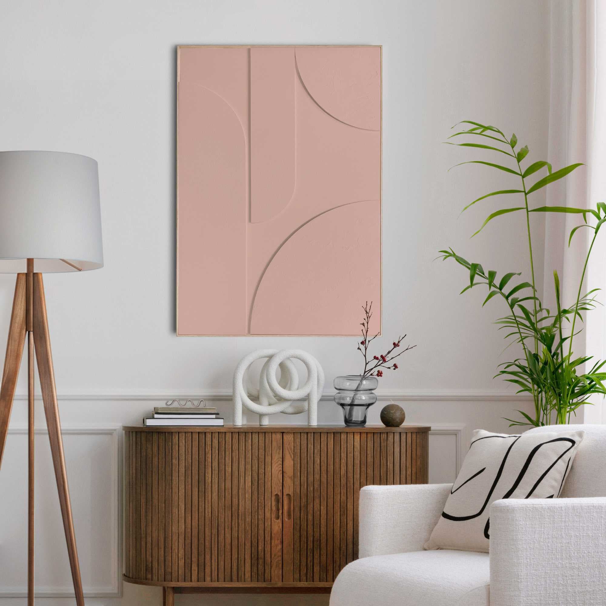 Reinders! Wandbild »Saturn - terra/nude«