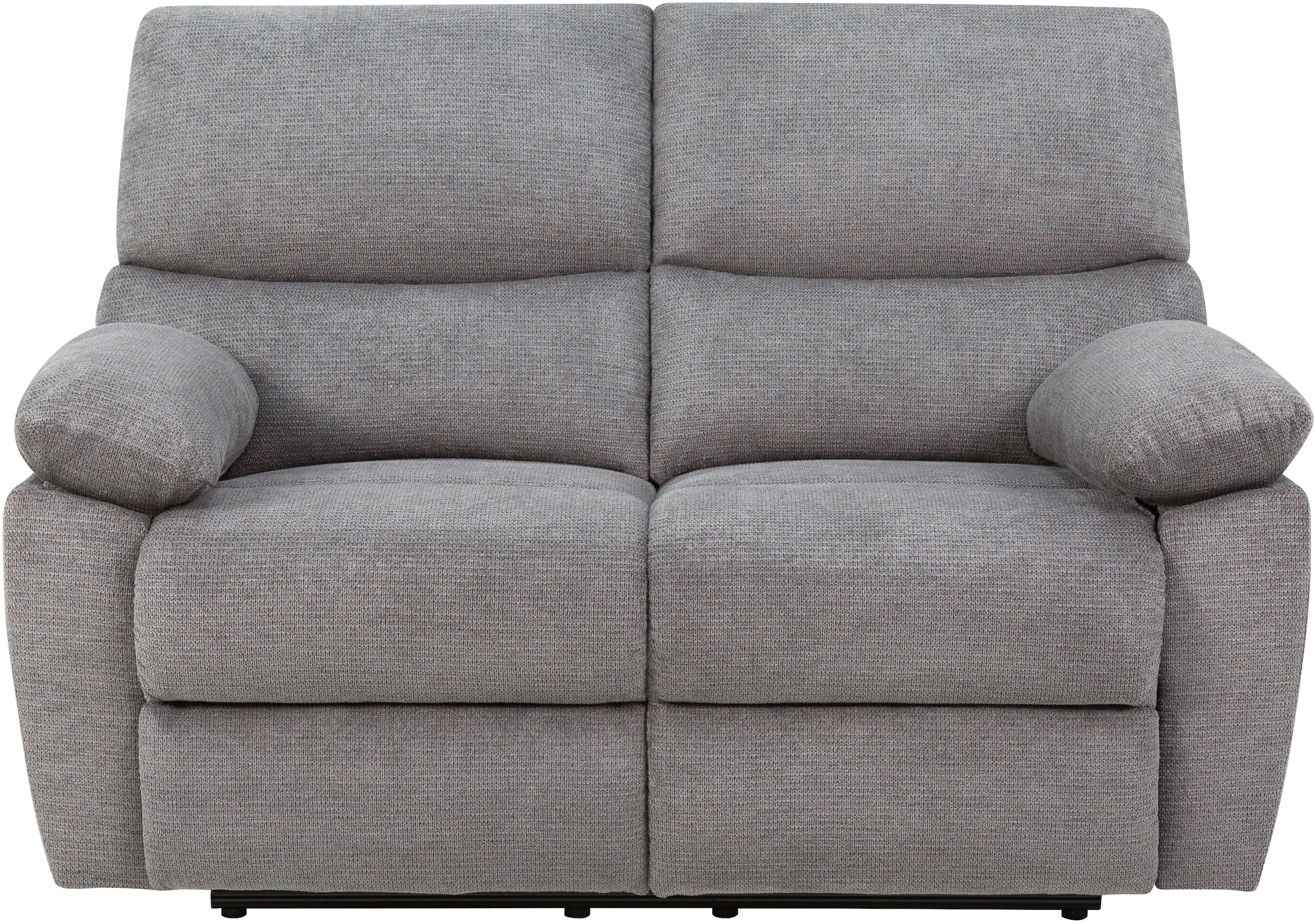 Home affaire 2-Sitzer »LANNOY, mit manueller o. elektrischer Relaxfunktion in beiden Sitzen.« Elektrische Variante mit USB A/C. Federkern, Webstoff