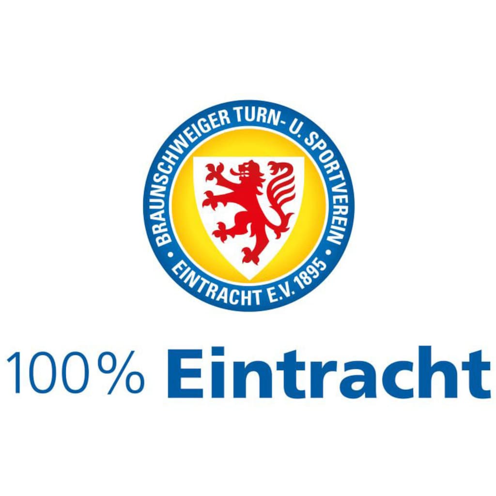 Wall-Art Wandtattoo »Eintracht Braunschweig 100%«, (1 St.), selbstklebend, entfernbar