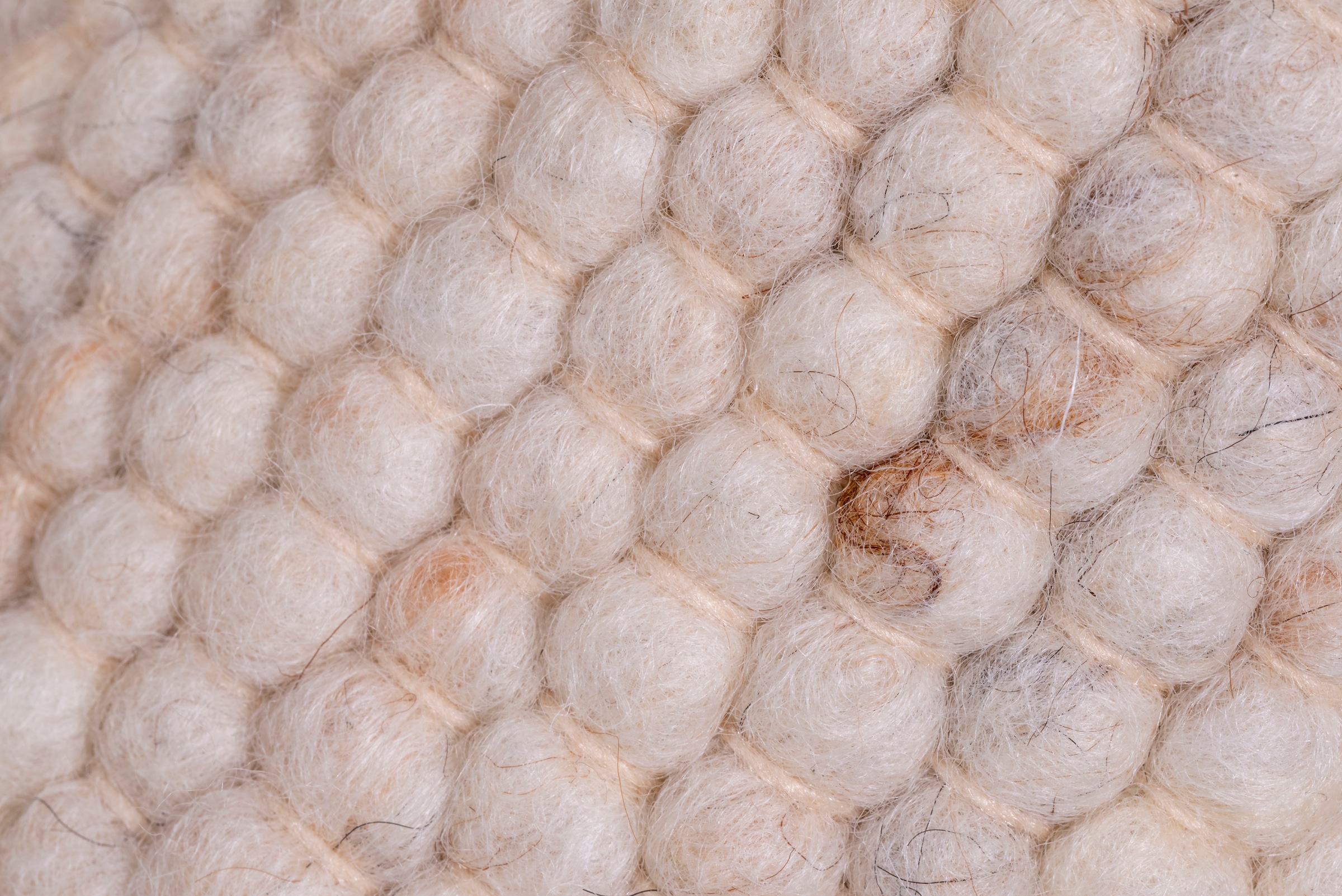 Sansibar Wollteppich »Hörnum« rechteckig 12 mm Höhe Handweb Teppich, meliert, reine gewalkte Wolle, handgewebt