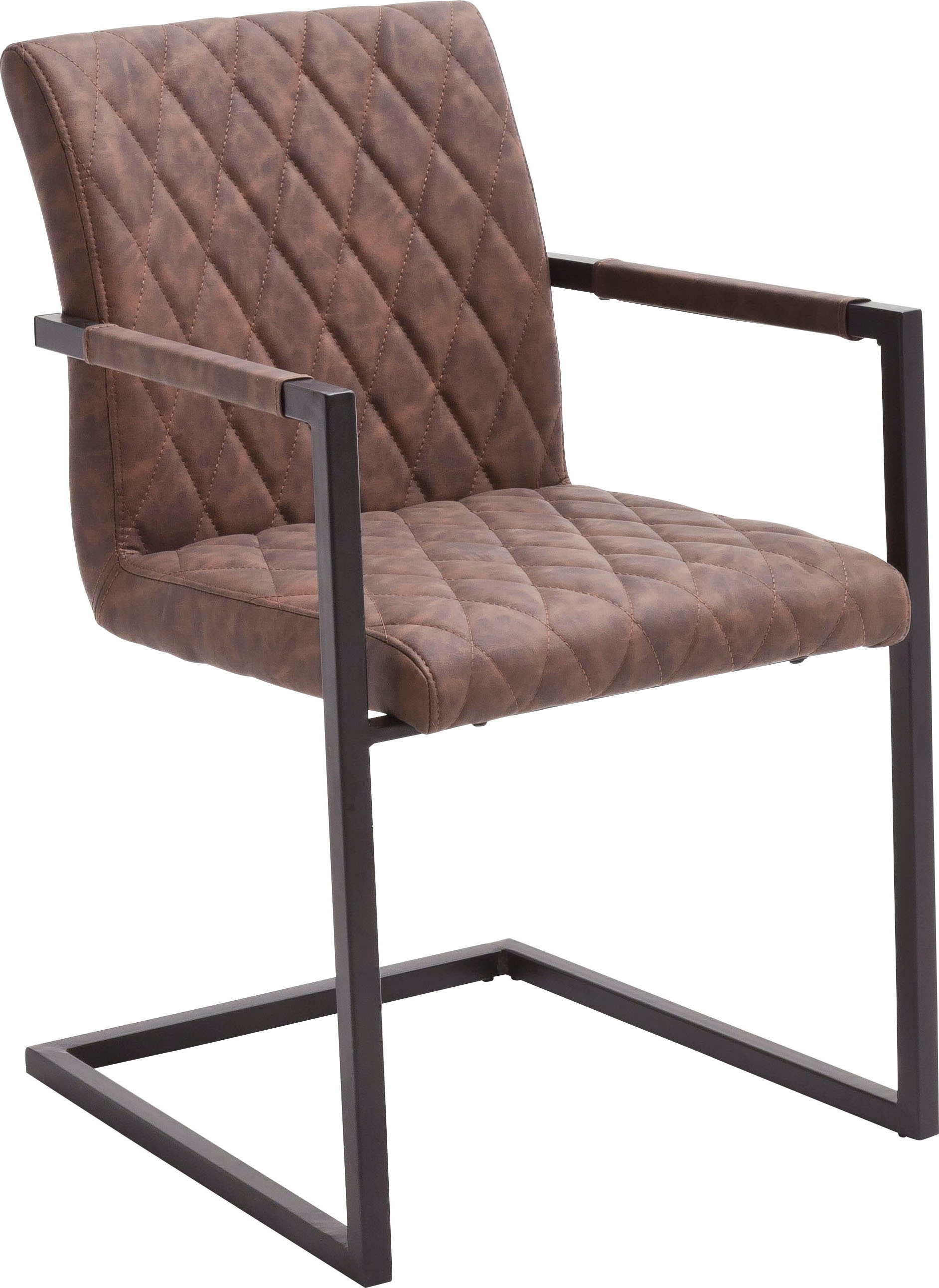 MCA furniture Freischwinger »Kian«, (Set), 120 2 Kunstleder ohne Vintage belastbar oder St., OTTO kg Armlehne, mit bei bis Stuhl