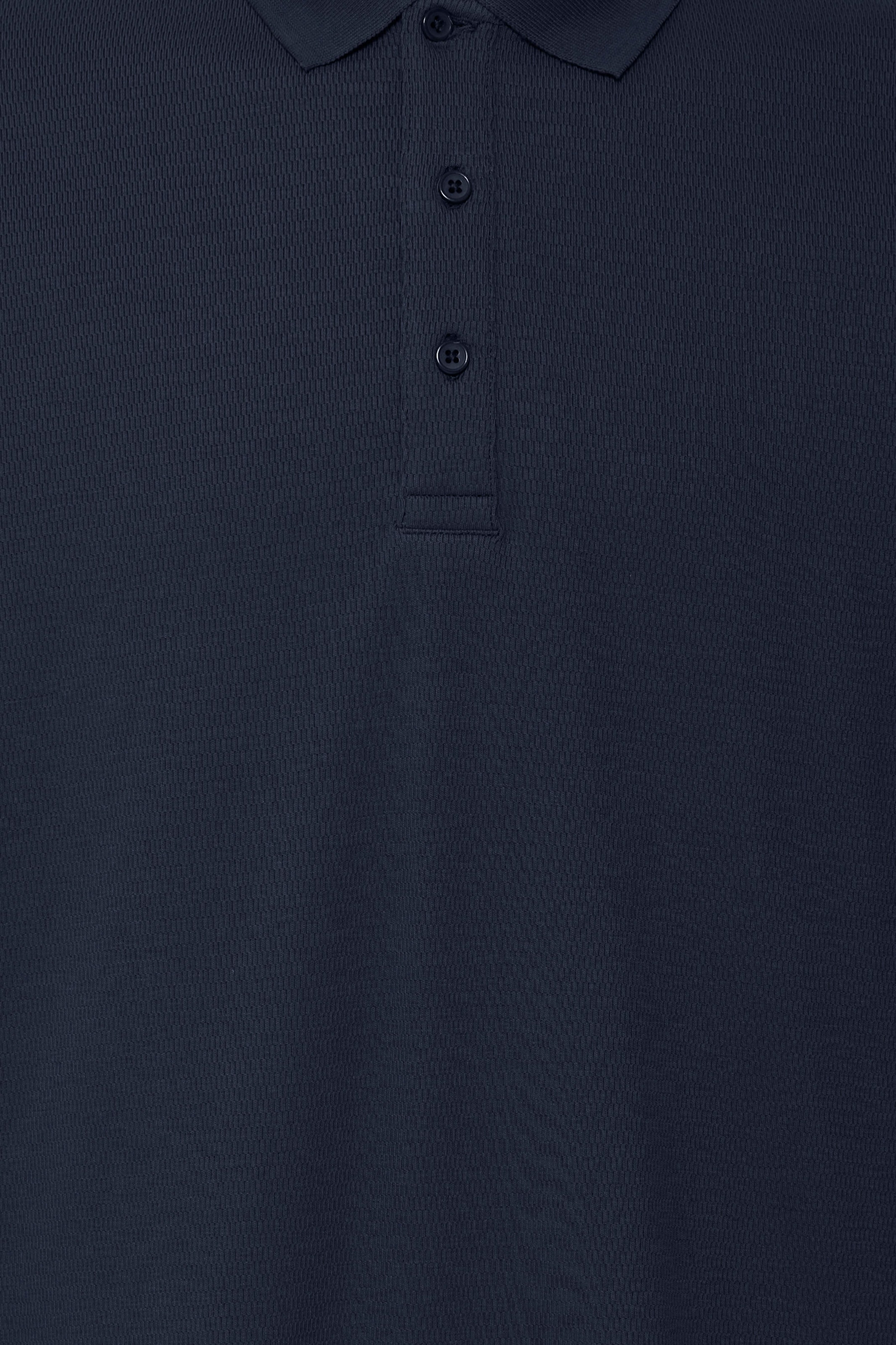 Blend Langarm-Poloshirt »BHLEWIS L/S STRUCTURE TEE« Baumwollmischung, regular fit