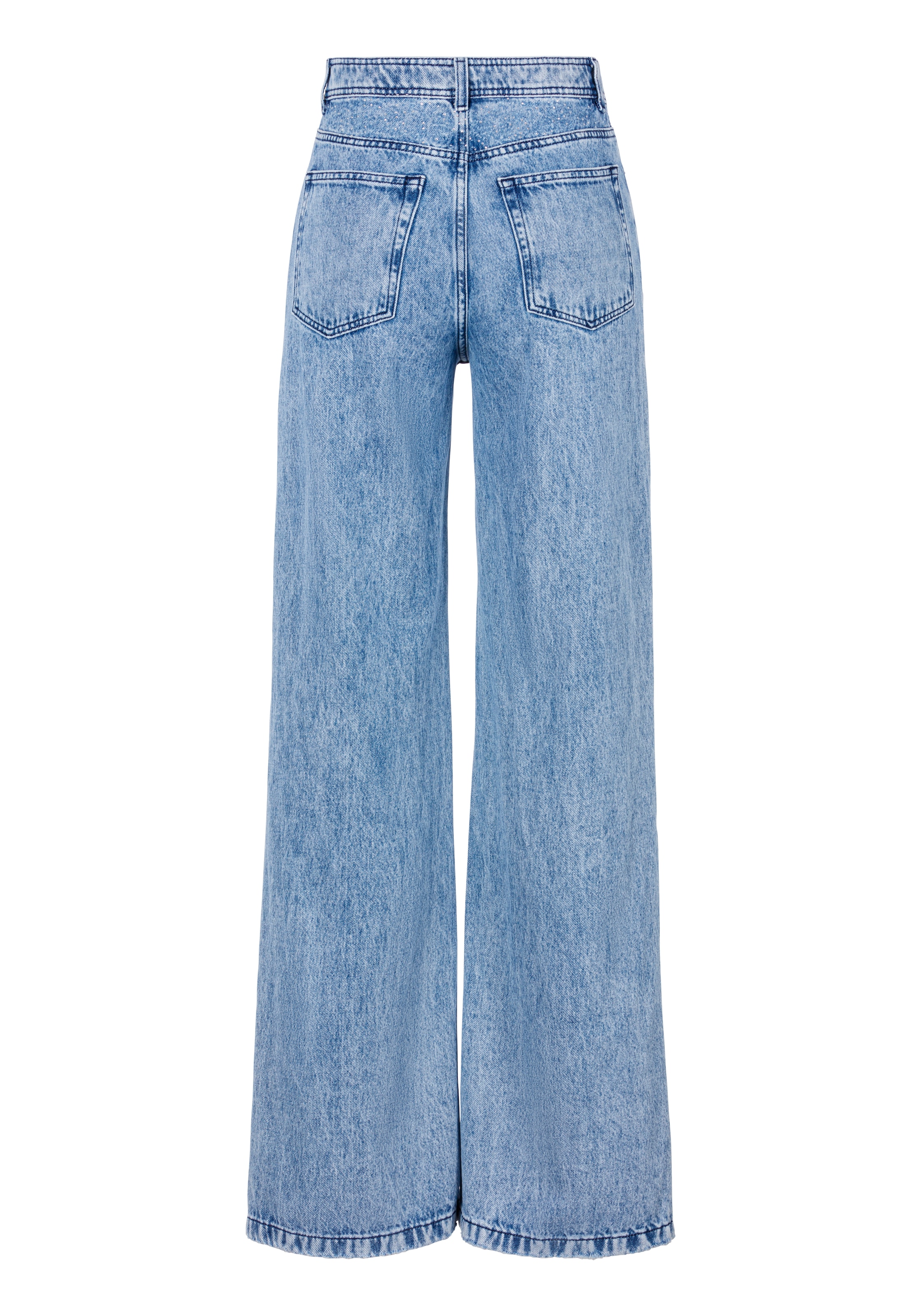 BOSS ORANGE High-waist-Jeans »Marlene High Rise Hochbund High Waist Premium Denim Jeans«, mit All Over Straß und Glitzer Effekt