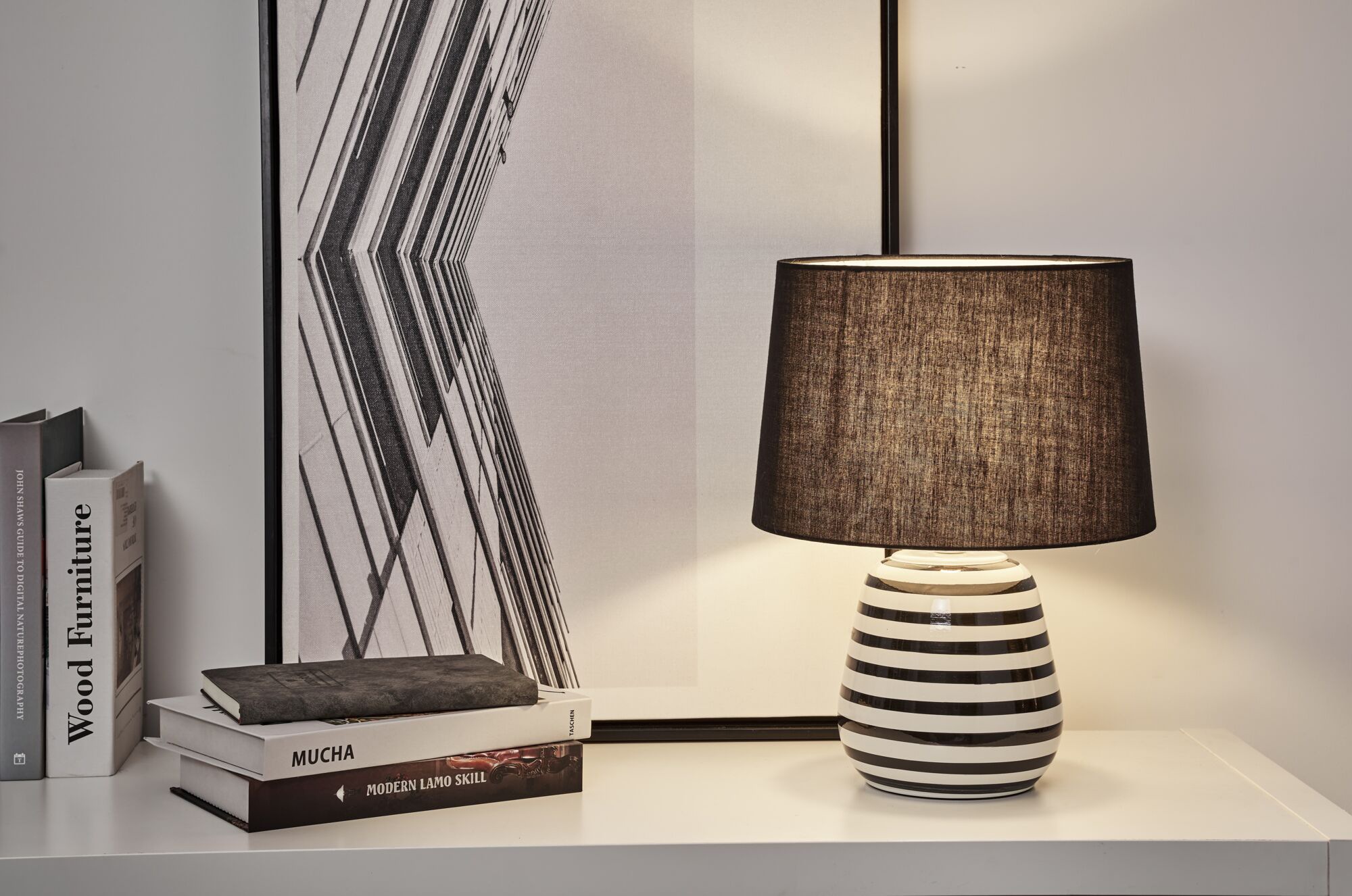 Pauleen Tischleuchte »Dressy Sparkle« E14 1 Stk. E14 in schwarz, Größe Ø 25 cm Höhe: 36 cm