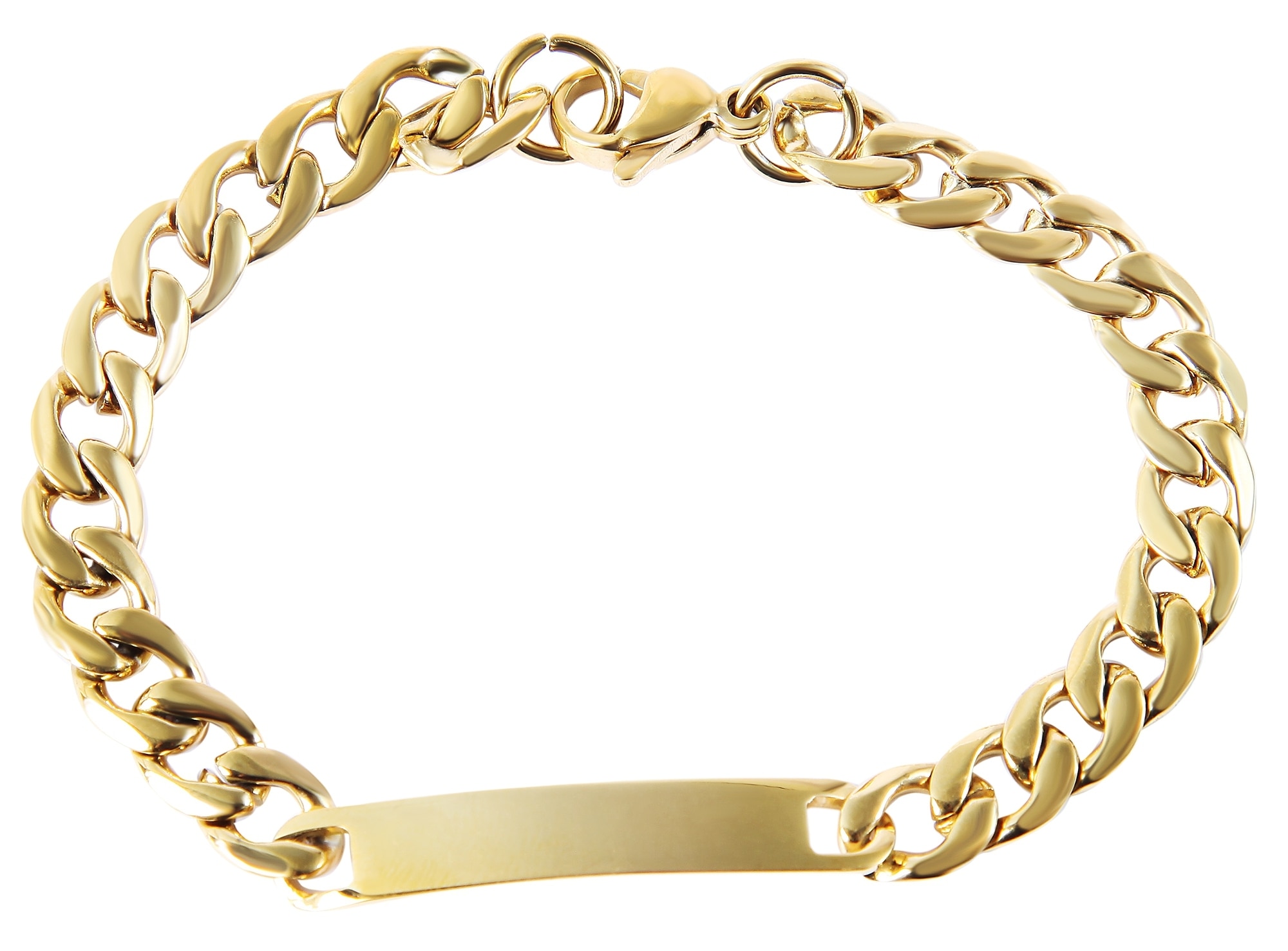 Adelia´s Armband »Damen Armband aus Edelstahl 19 cm«