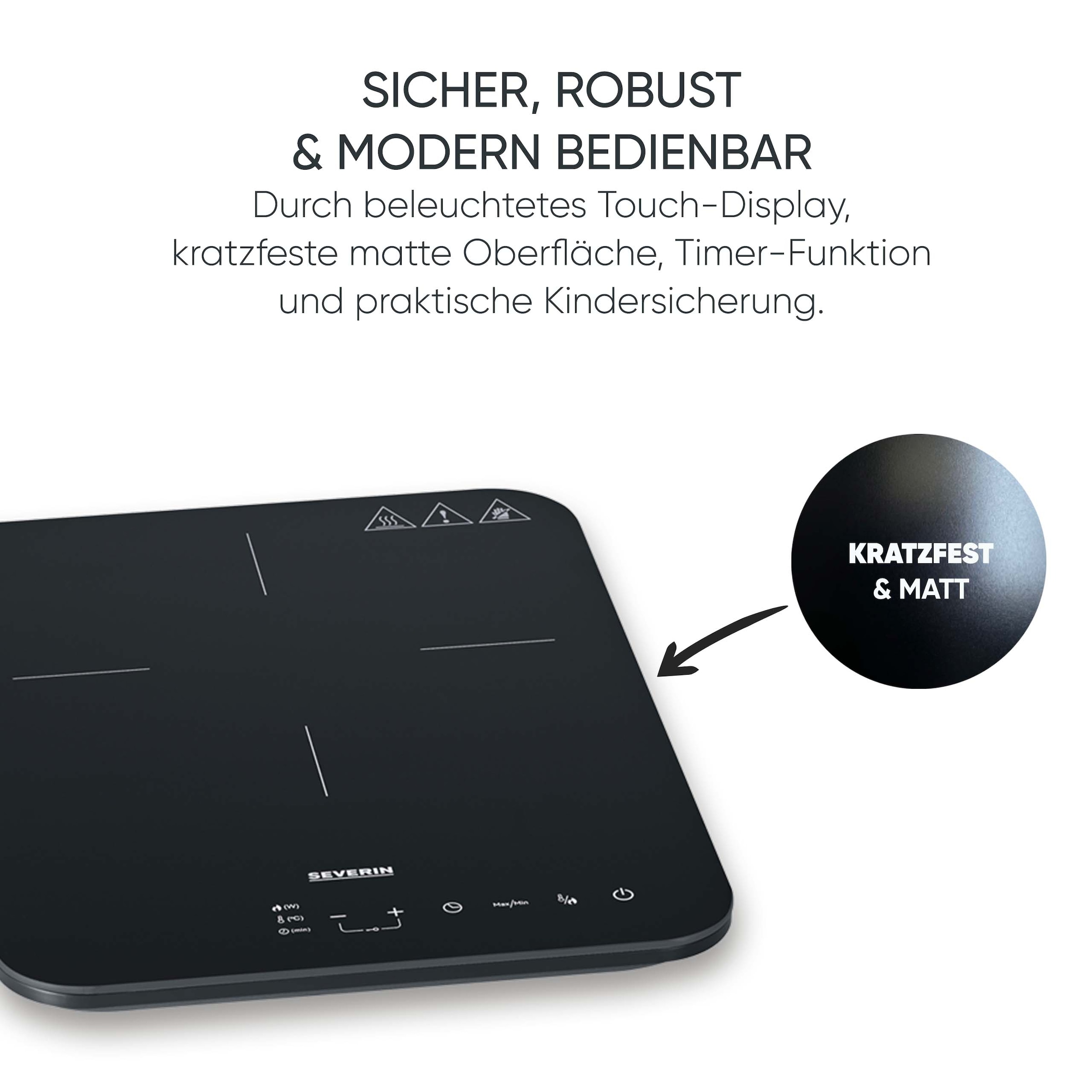 Severin Einzel-Induktionskochplatte »KP 1032«