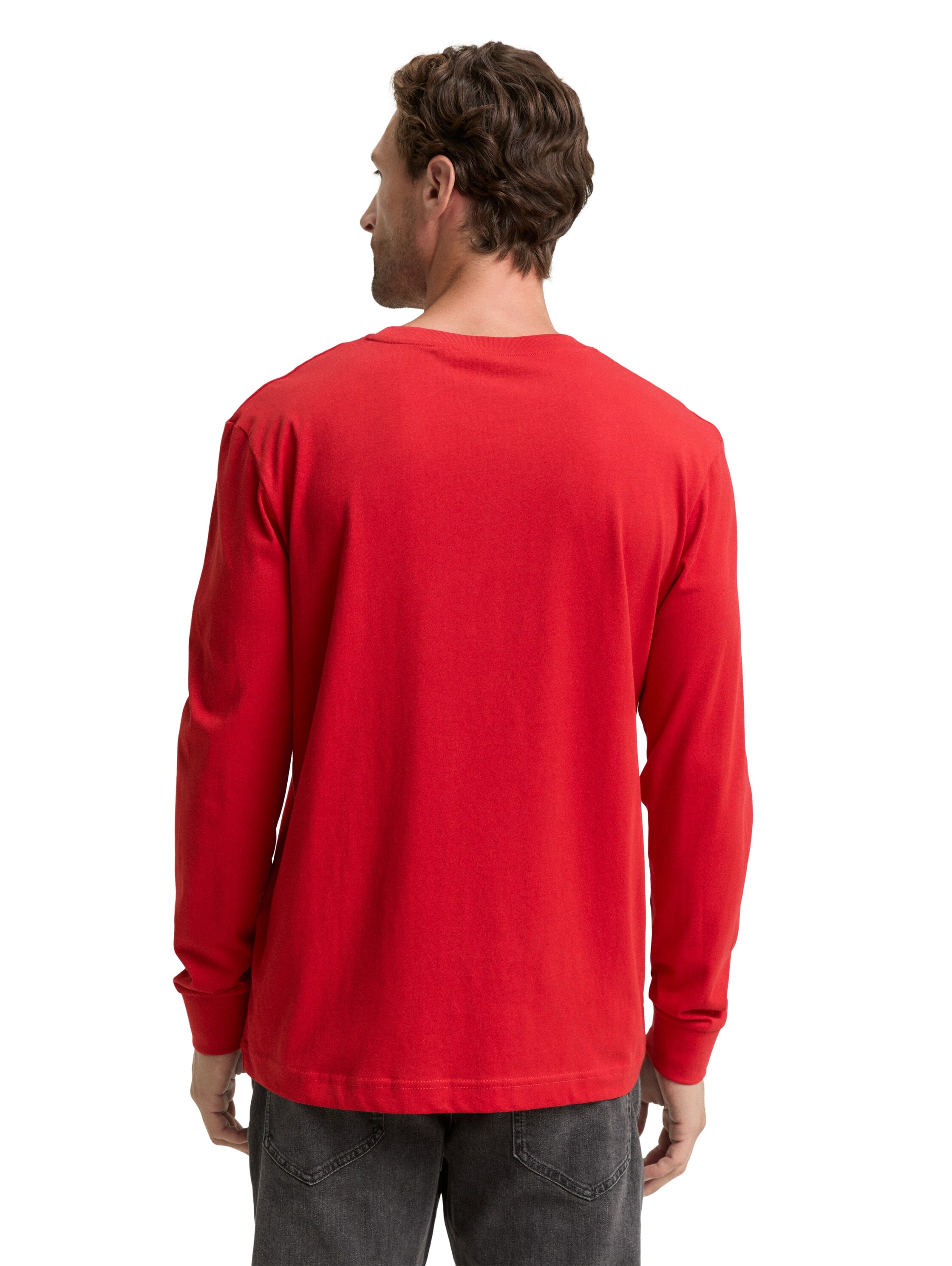 TOM TAILOR Langarmshirt, mit Logo Print
