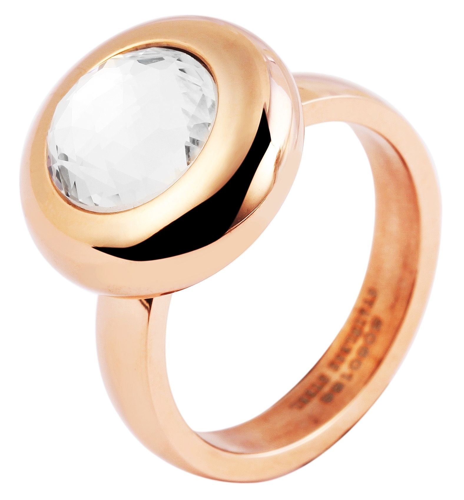 Adelia´s Fingerring »Damen Ring aus Edelstahl«