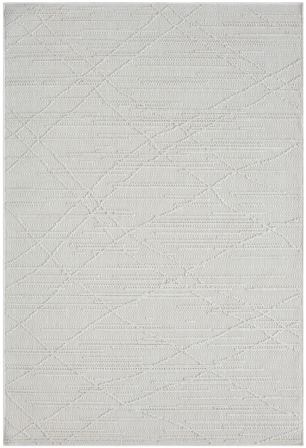 Myflair Möbel & Accessoires Teppich »Plush, LAGERRÄUMUNG!«, rechteckig, 8 mm Höhe, Uni Farben, Hoch-Tief Effekt, Outdoor geeignet, Balkon, Terrasse