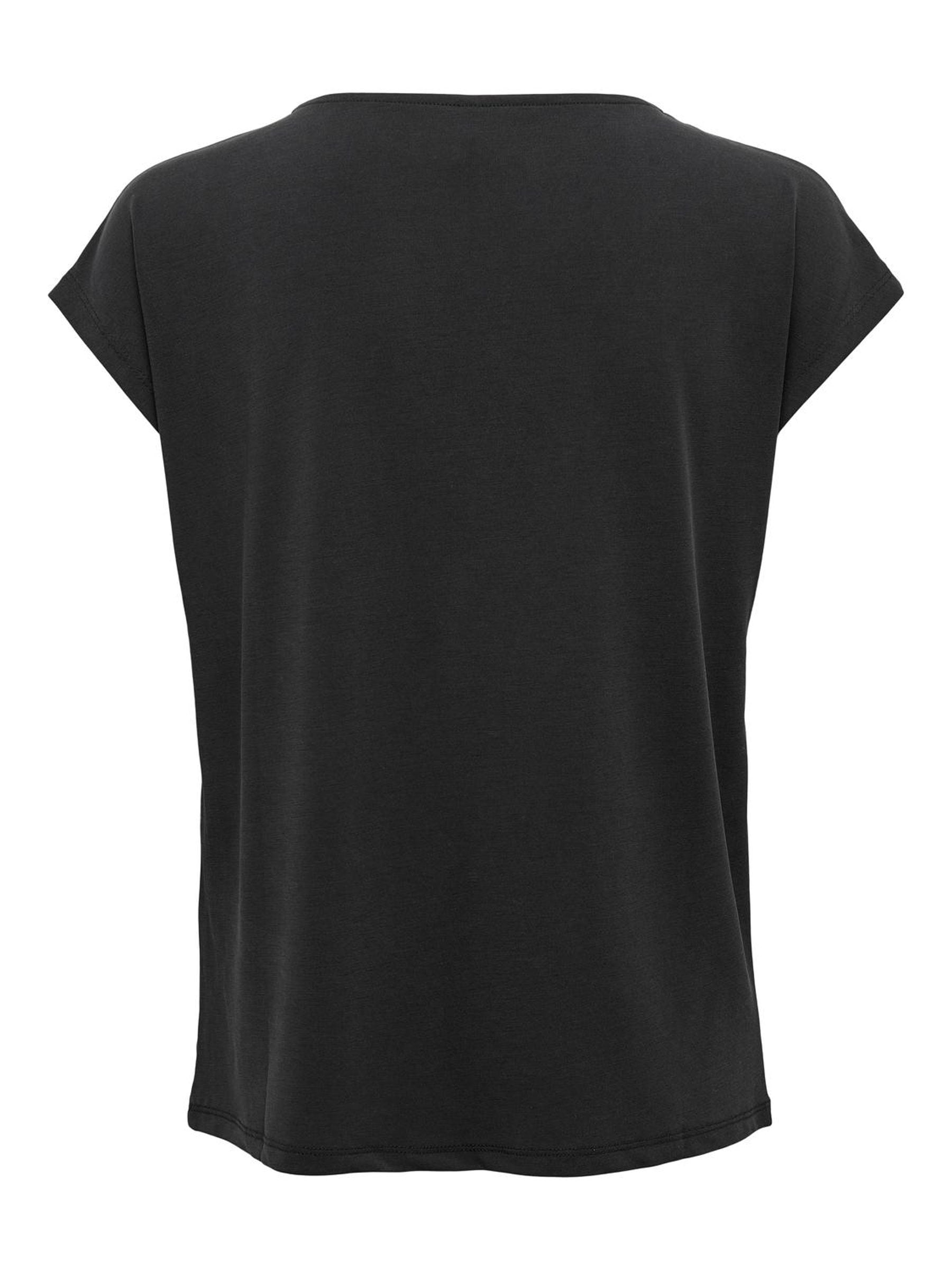 ONLY V-Shirt »ONLFREE S/S MODAL V-NEC TOP BOX JRS NOOS«