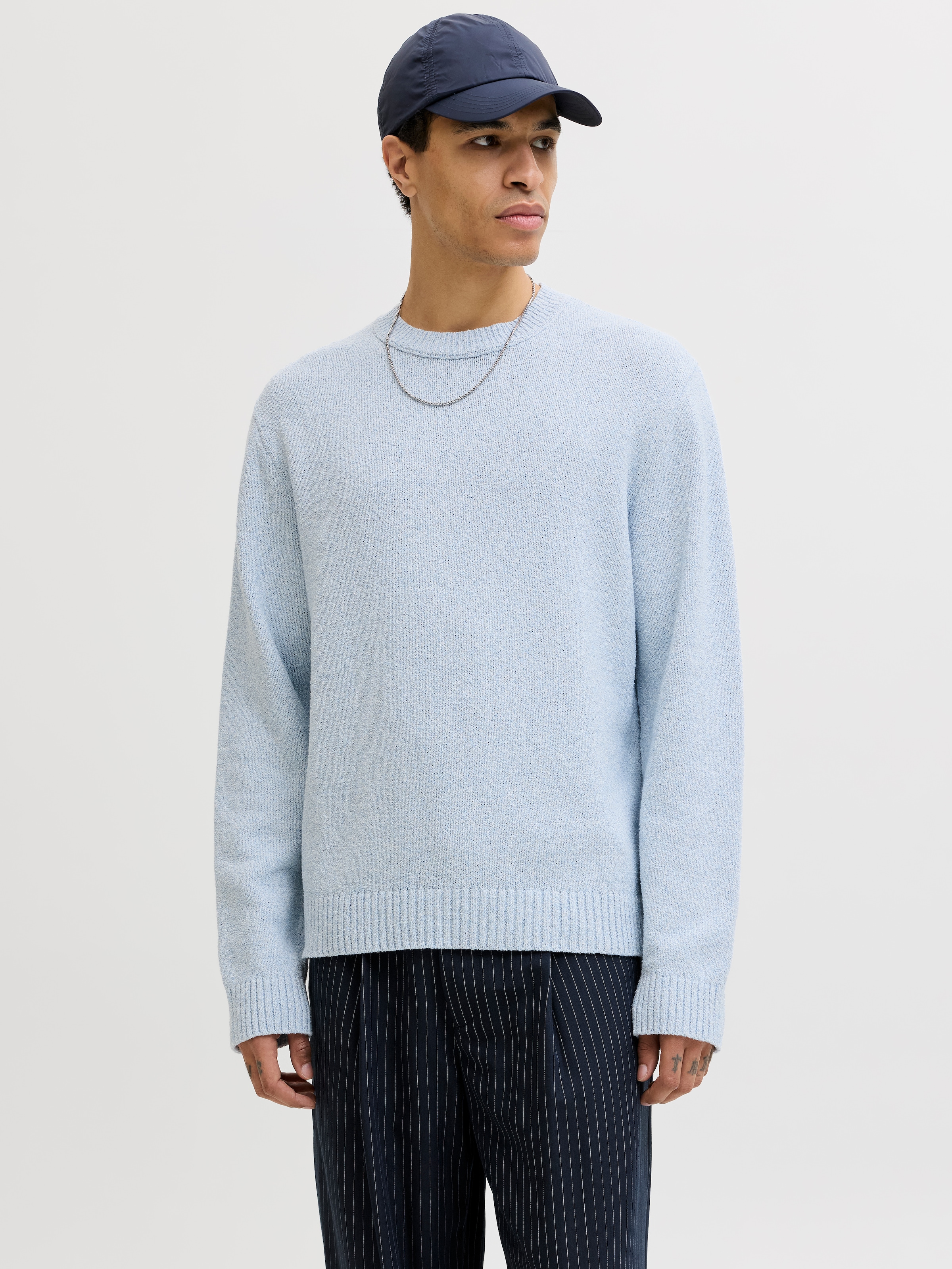 Jack & Jones Rundhalspullover »JORNORREBRO CATSKILLS KNIT CREW NECK SN«