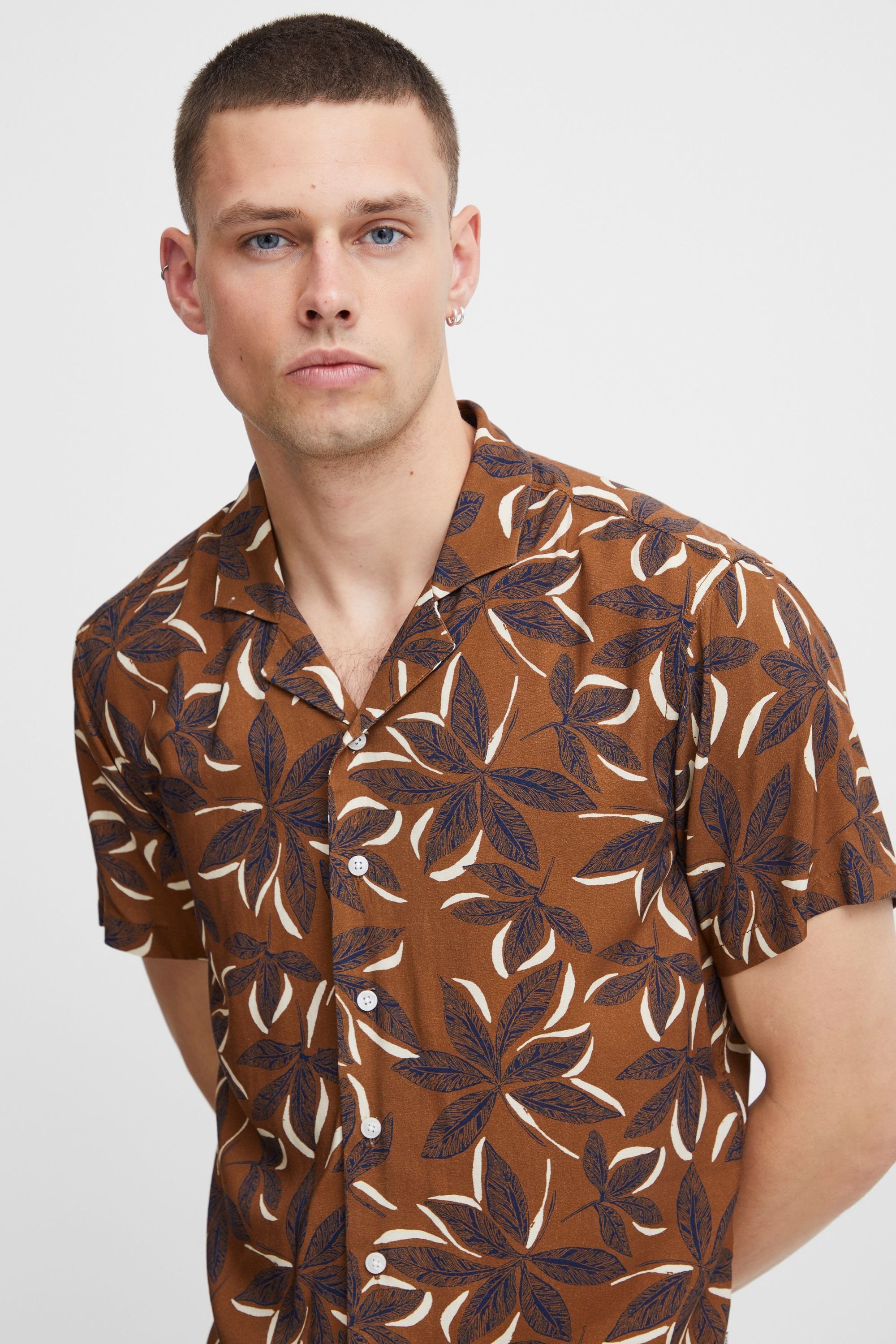 Blend Kurzarmshirt »Kurzarmhemd BHShirt«