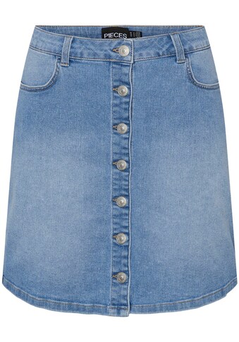 pieces Jeansrock »PCPEGGY HW SKIRT NOOS BC« kaufen