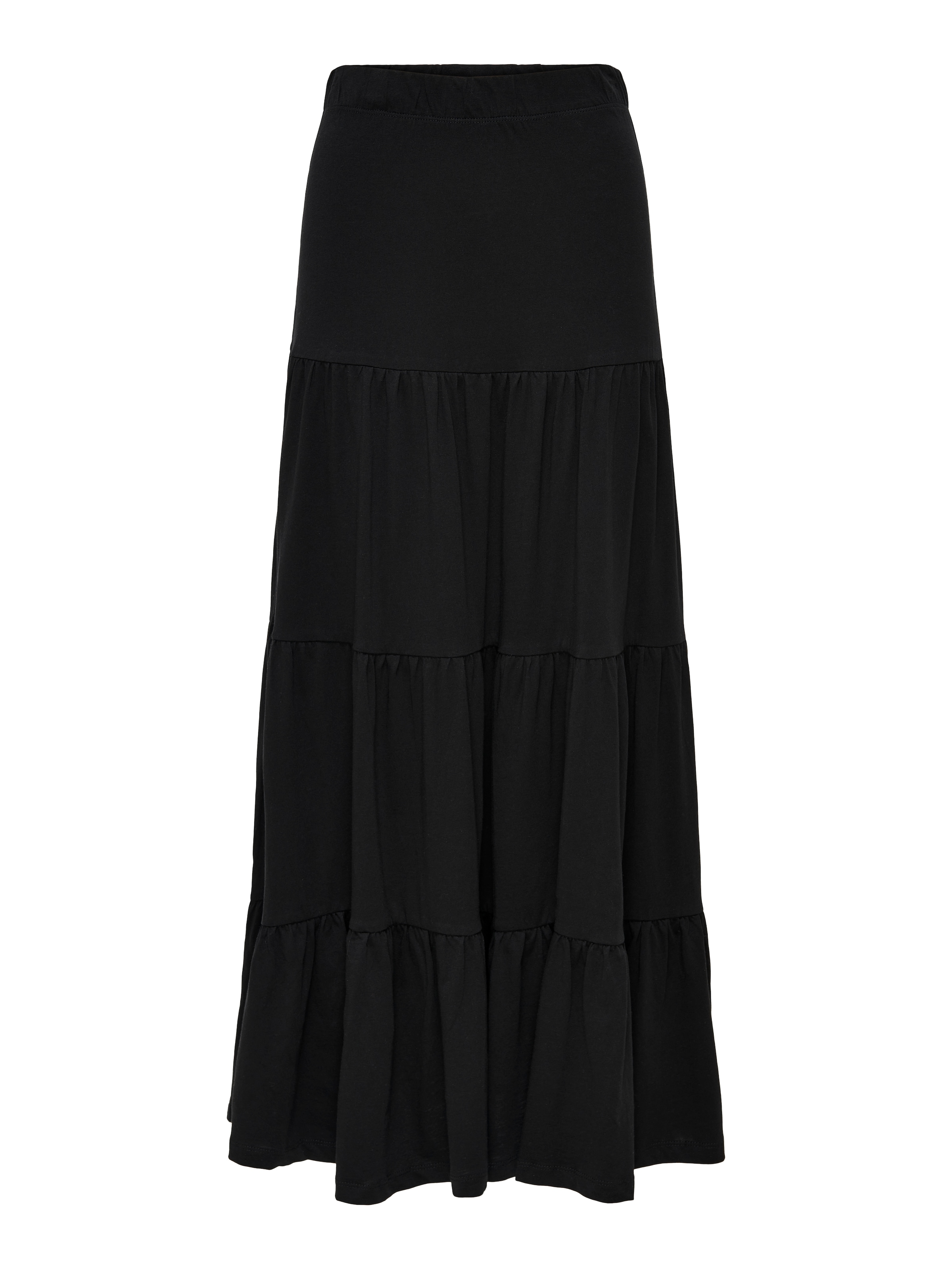 ONLY Maxirock »ONLMAY MAXI SKIRT« Baumwolle, mit Volant
