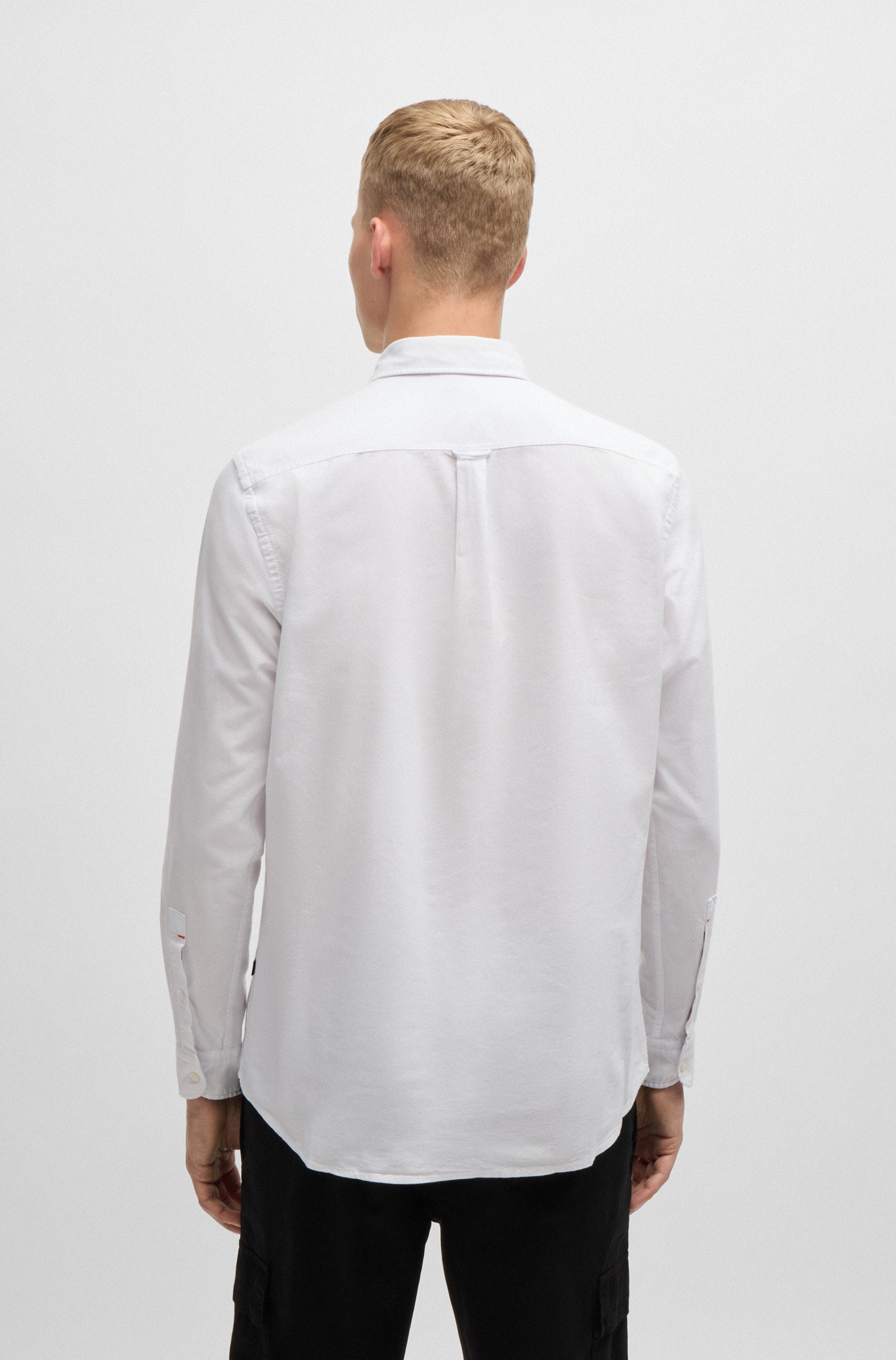 BOSS ORANGE Businesshemd »Rickert_M«, mit Button-down-Kragen