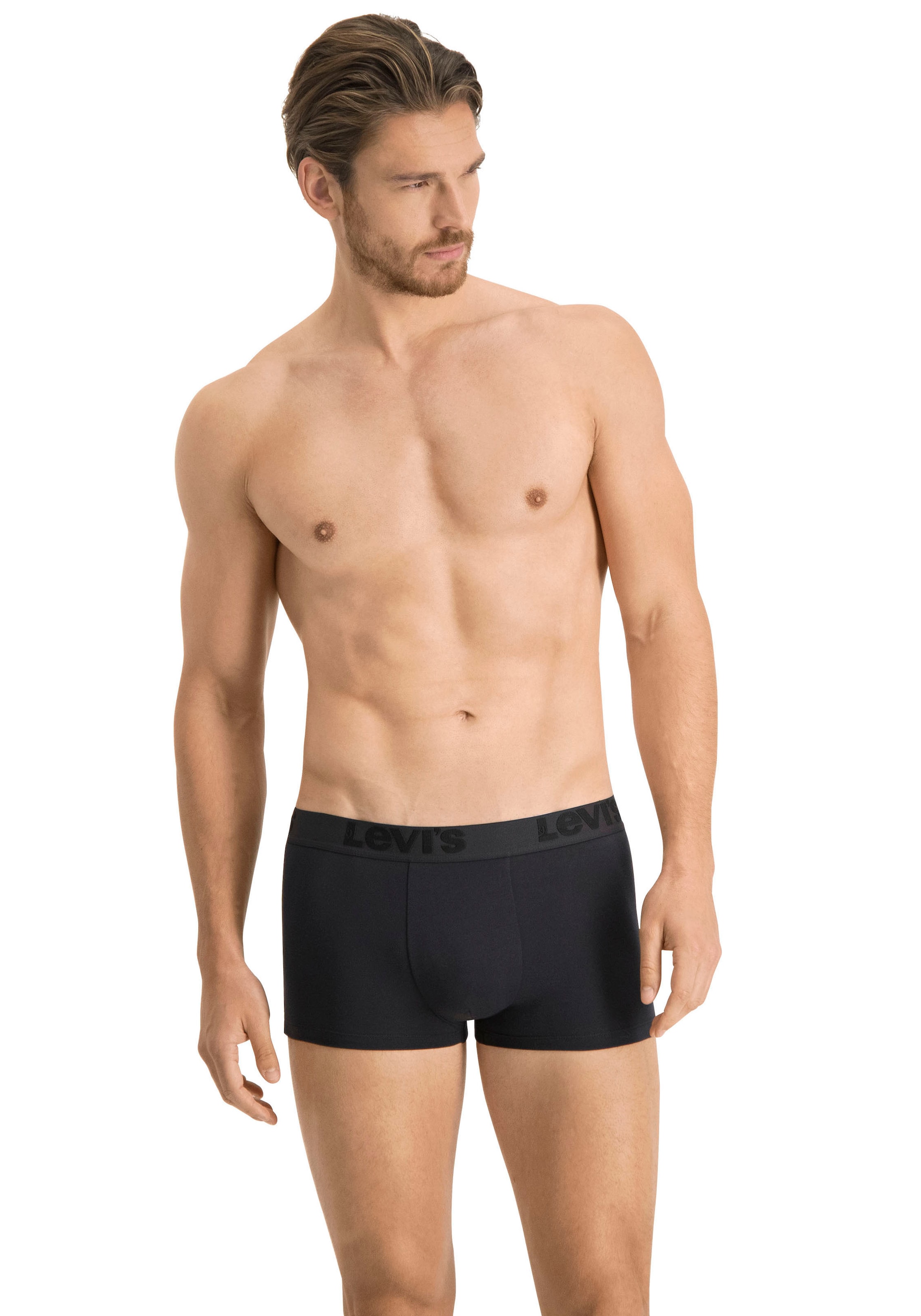 Levi's® Trunk »LEVIS MEN PREMIUM TRUNK 3P«, (3er Pack), mit breitem Logobund