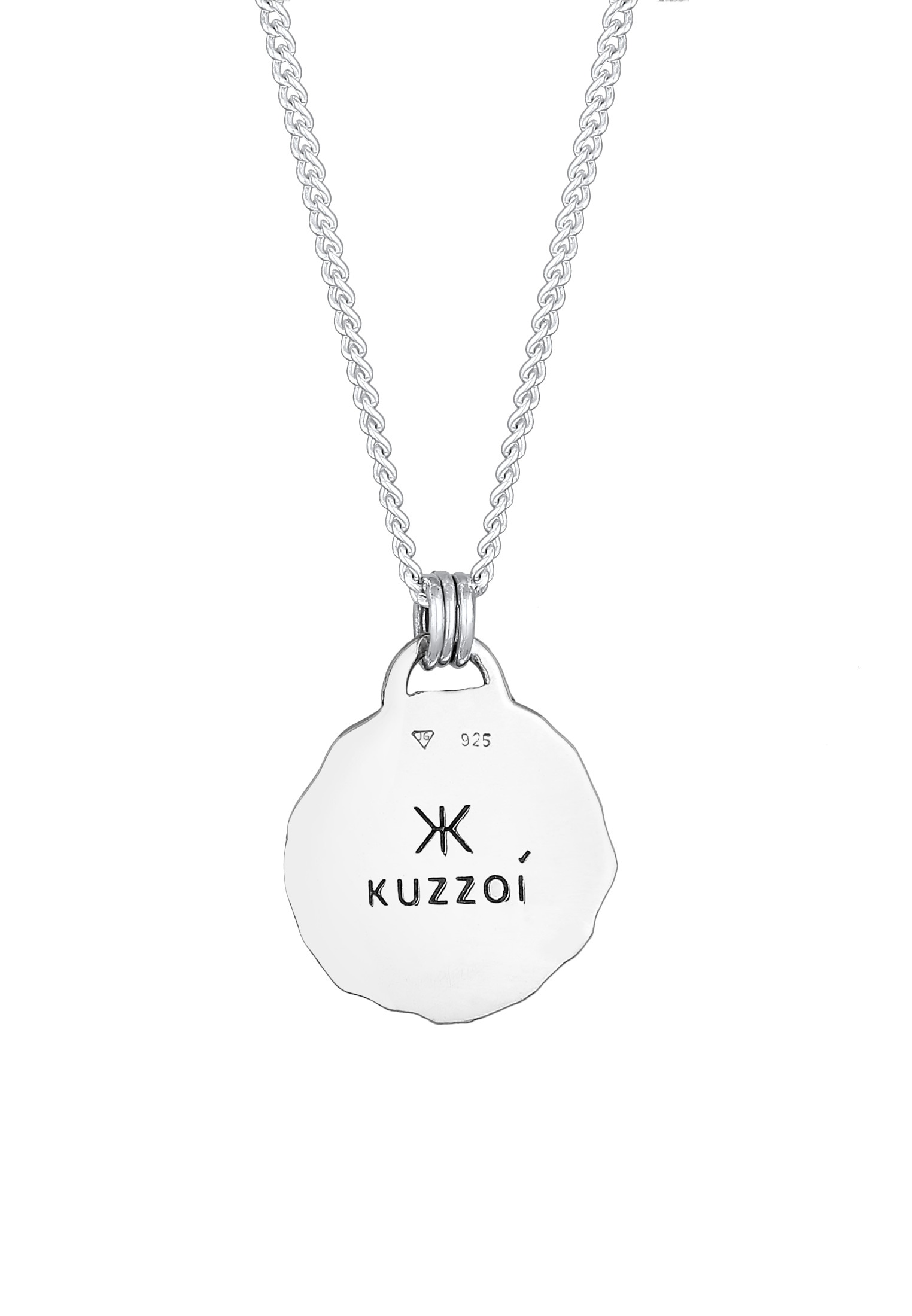 Kuzzoi Silberkette »Halskette Yin Yang Harmonie Freundschaft 925 Silber«