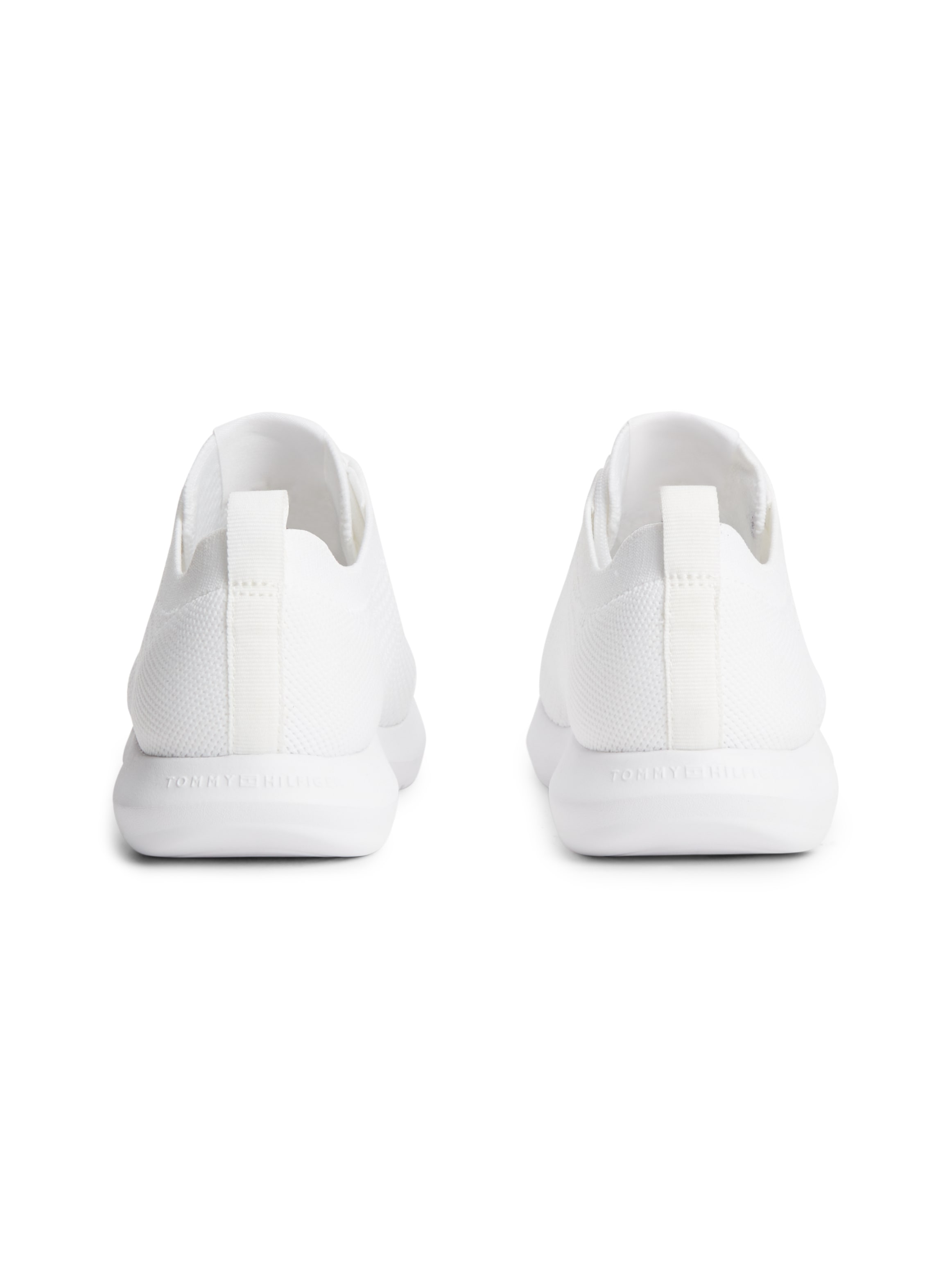 Tommy Hilfiger Keilsneaker »TH KNIT RUNNER«  Freizeitschuh, Halbschuh, Schnürschuh mit Logoflaggen-Element