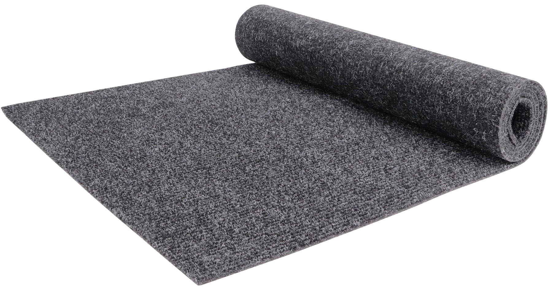 Primaflor-Ideen in Textil Nadelvliesteppich »GLADIATOR«, rechteckig, 5,5 mm Höhe, meliert, strapazierfähig & pflegeleicht, Kurzflor Teppich, Nadelvlies