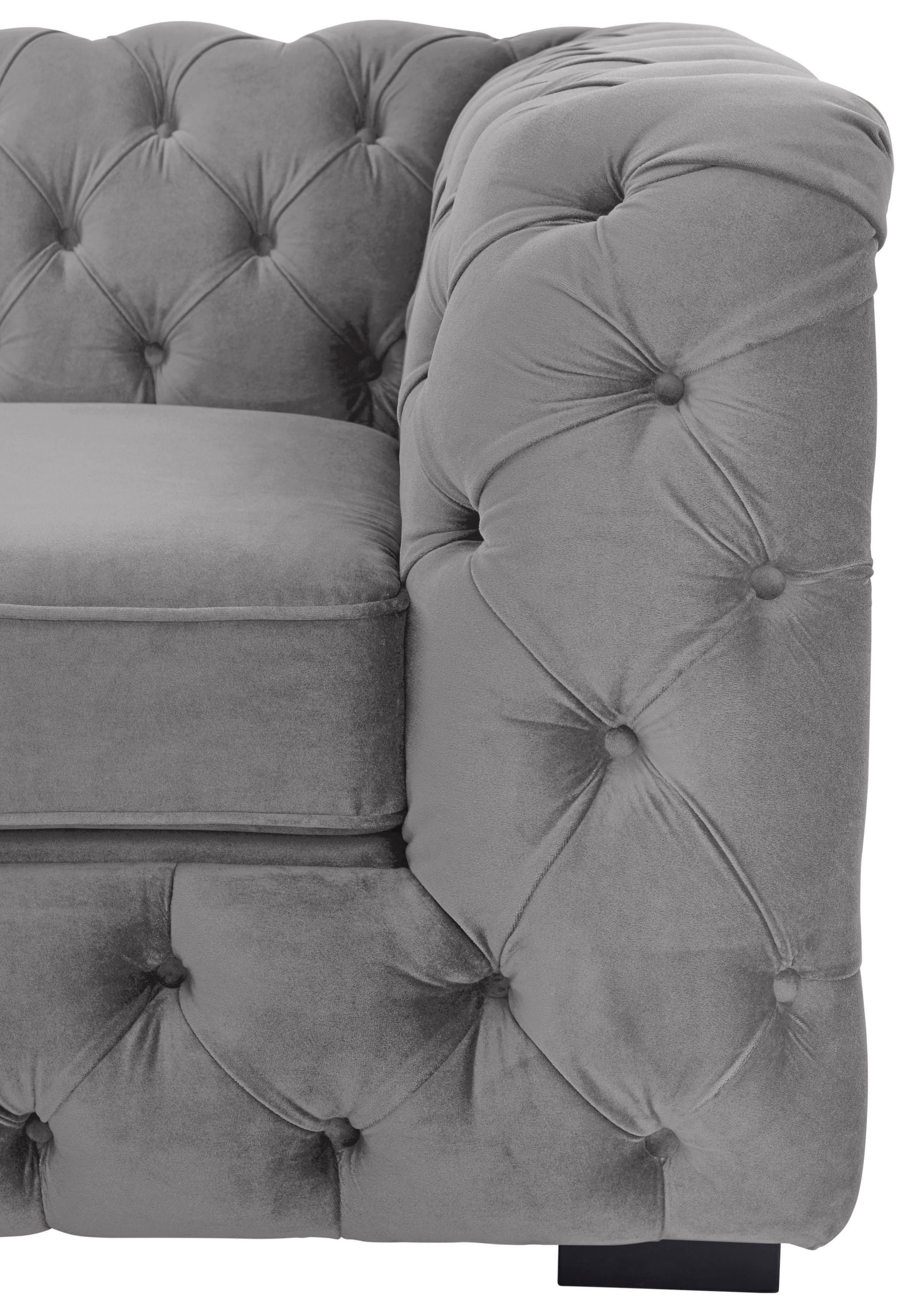 Guido Maria Kretschmer Home&Living Chesterfield-Sofa »Kalina«, mit klassischer Chesterfield-Knopfheftung