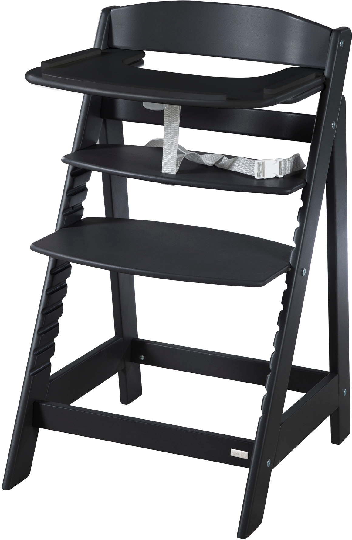 roba® Hochstuhl »Sit Up Flex, schwarz«, aus Holz