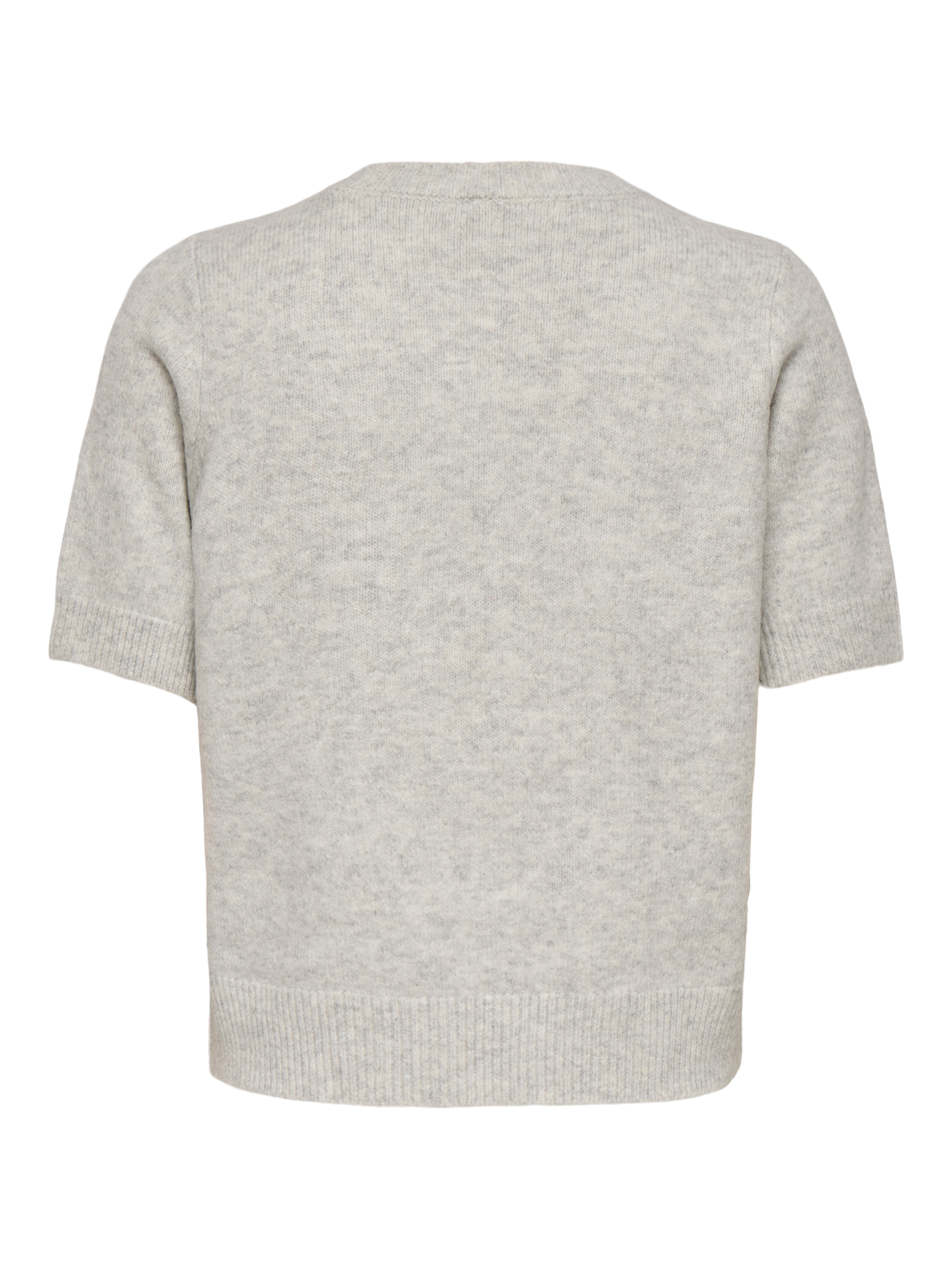 ONLY Kurzarmpullover »ONLABBY LIFE SS BLING TOP O-NECK KNT«