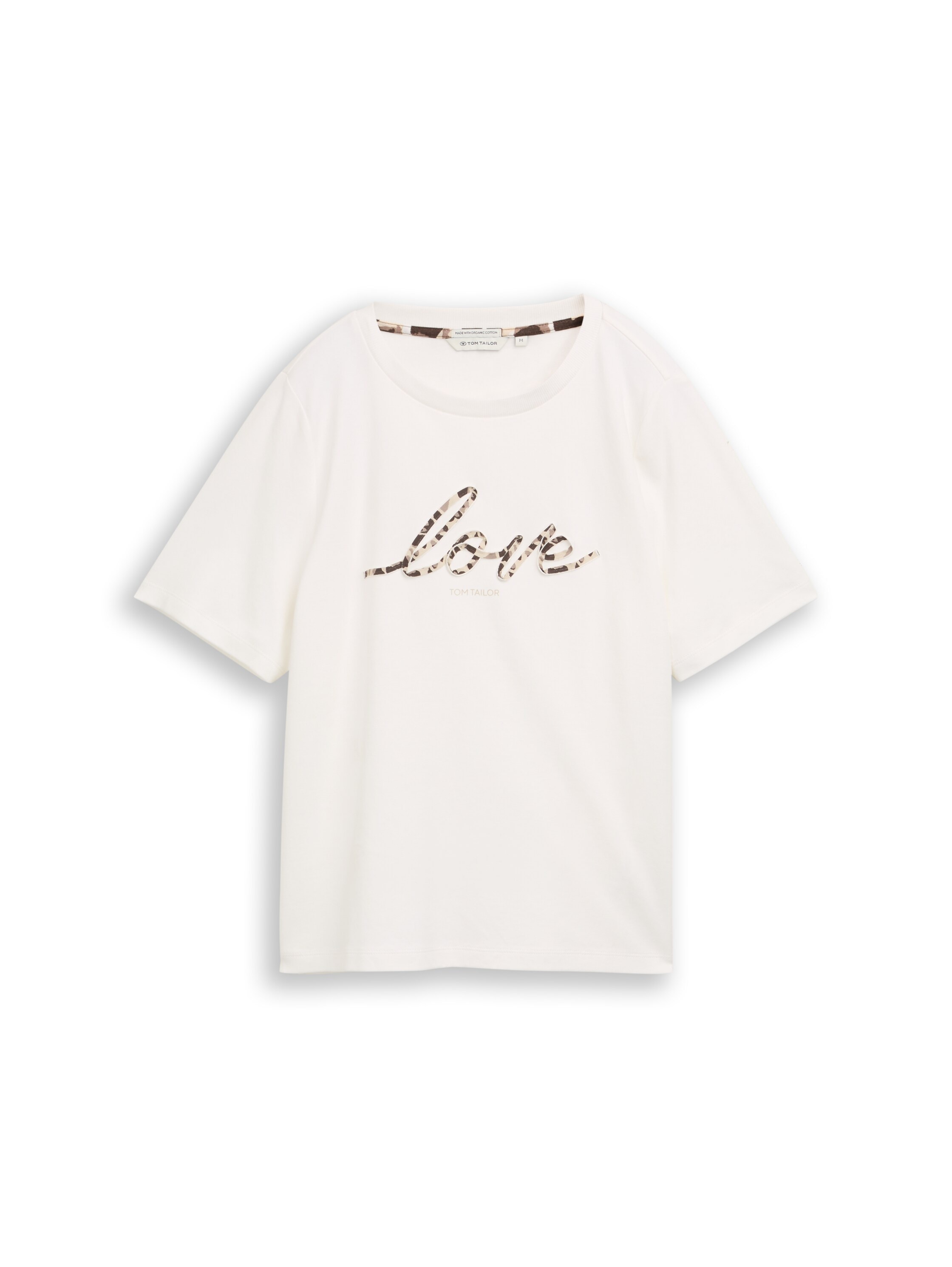TOM TAILOR Kurzarmshirt Sommershirt mit Prints und Rundhals