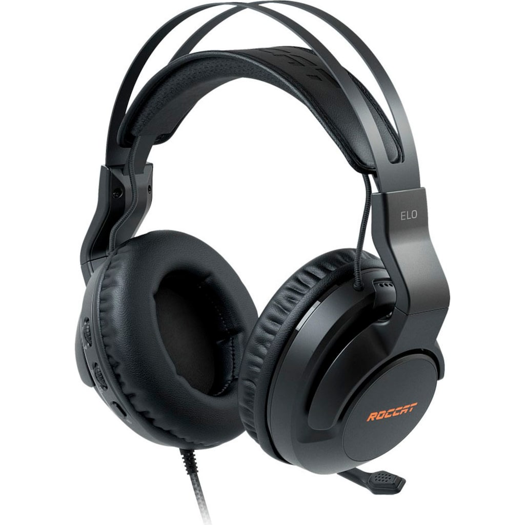 ROCCAT Gaming-Headset »Elo 7.1 USB - Surround-Sound RGB PC«, Mikrofon abnehmbar-Rauschunterdrückung