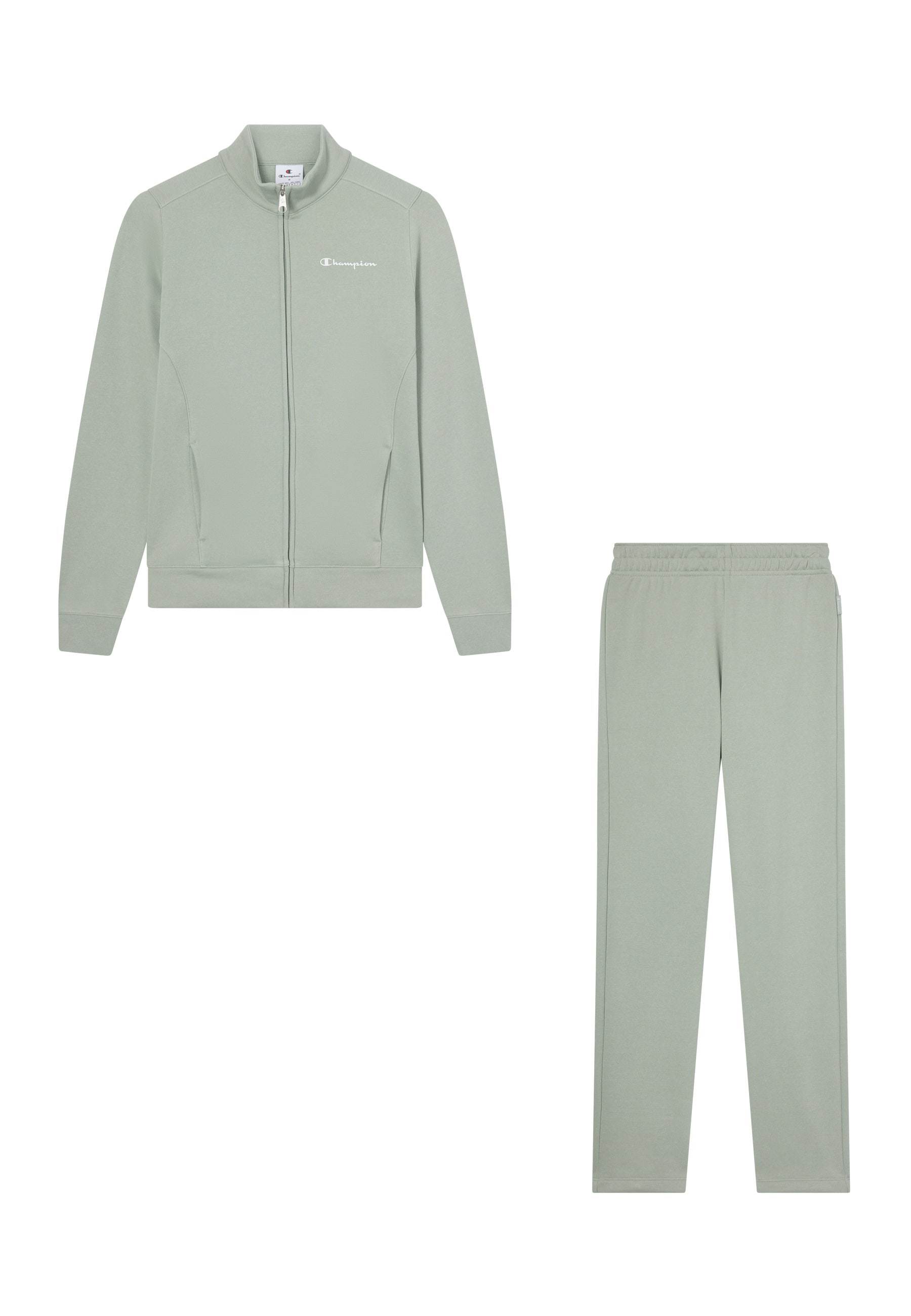Champion Jogginganzug »Full Zip Sweatsuit« 2 Stk. zweiteilig, aus Baumwollmischung, mit durchgehendem Reißverschluss