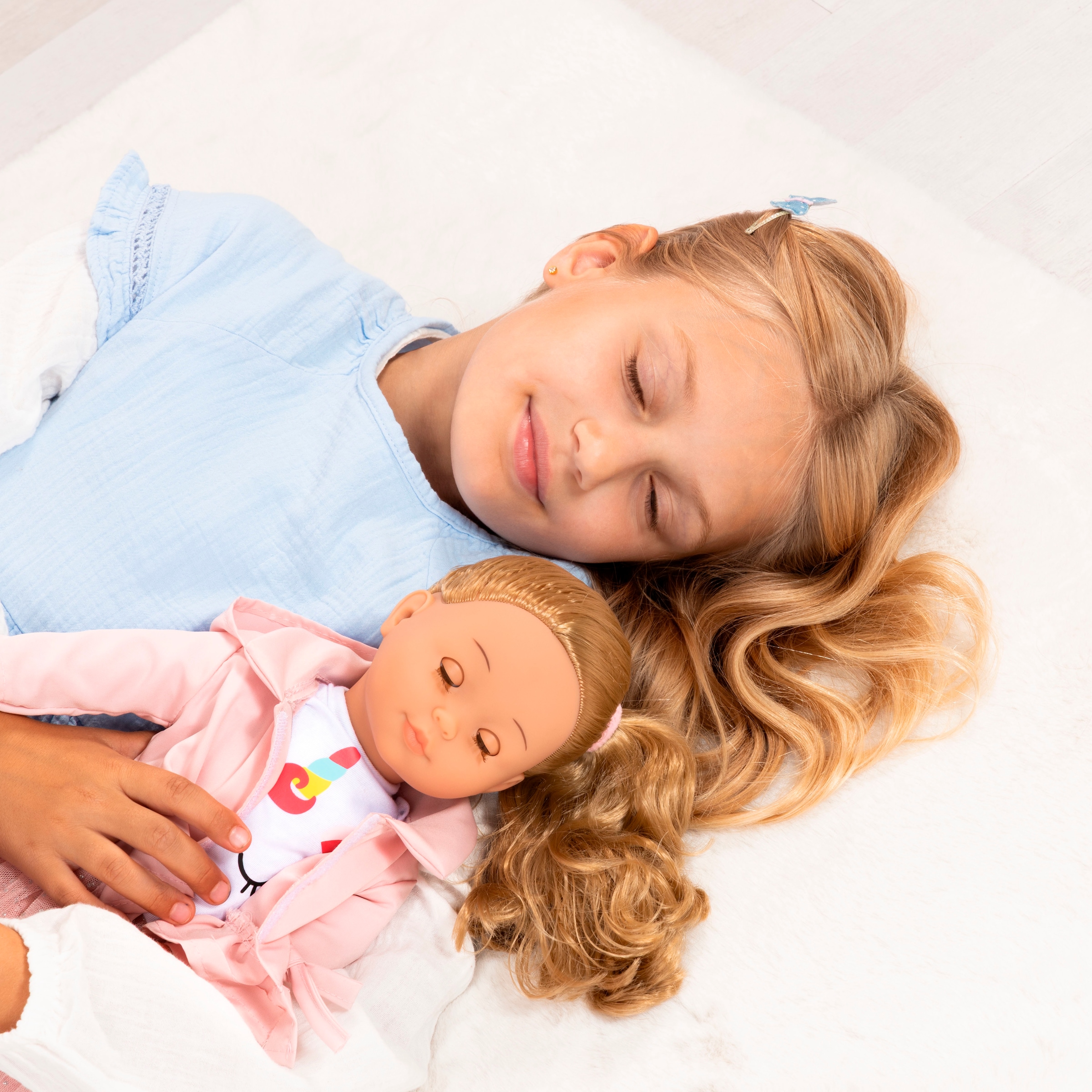 Bayer Stehpuppe »Charlene, 46 cm, rosa«, mit Funktion